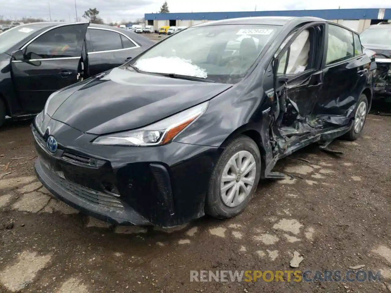 2 Photograph of a damaged car JTDKAMFU1M3138335 TOYOTA PRIUS 2021