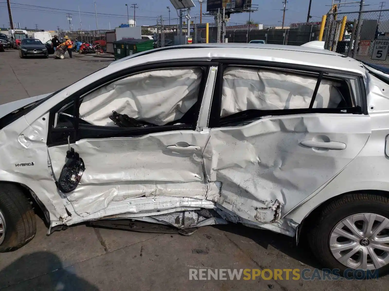 10 Photograph of a damaged car JTDKAMFU1M3139646 TOYOTA PRIUS 2021