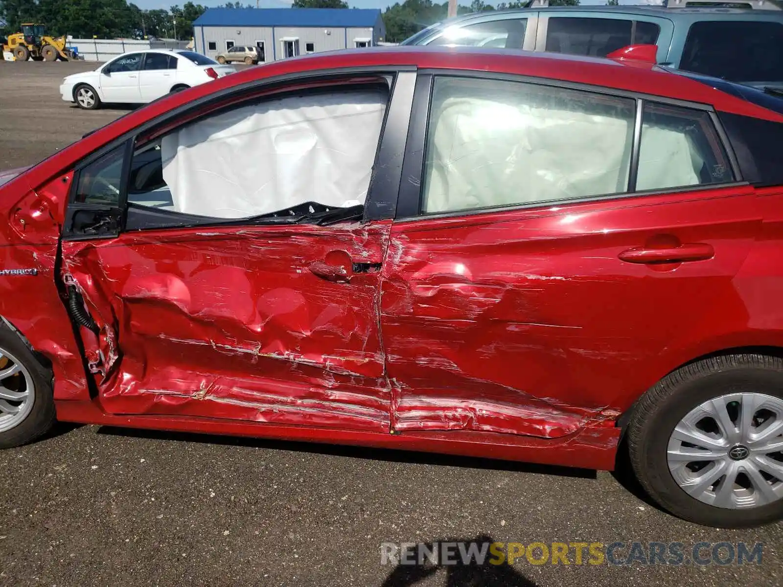 10 Photograph of a damaged car JTDKAMFU1M3141042 TOYOTA PRIUS 2021