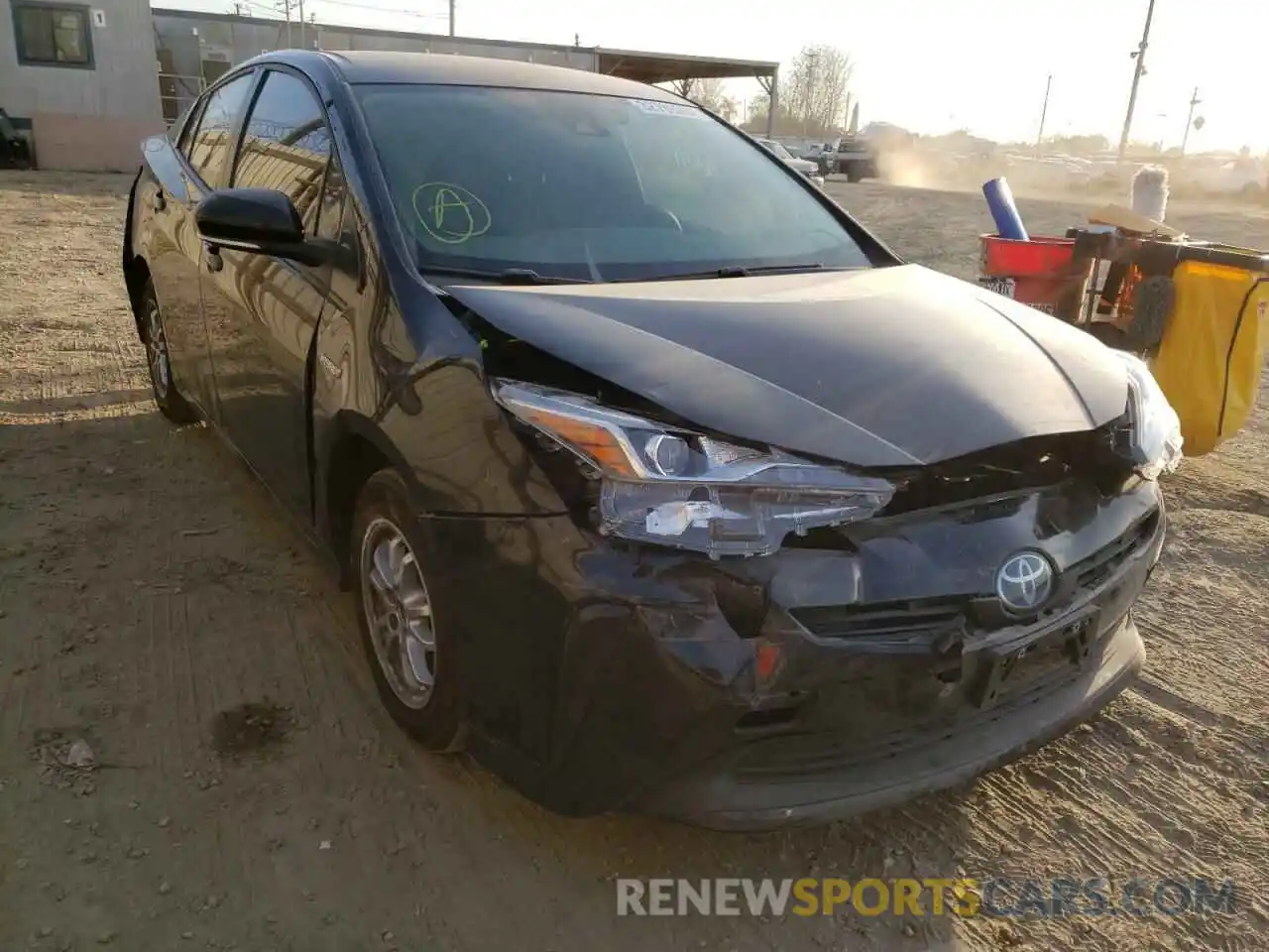 1 Photograph of a damaged car JTDKAMFU1M3142997 TOYOTA PRIUS 2021