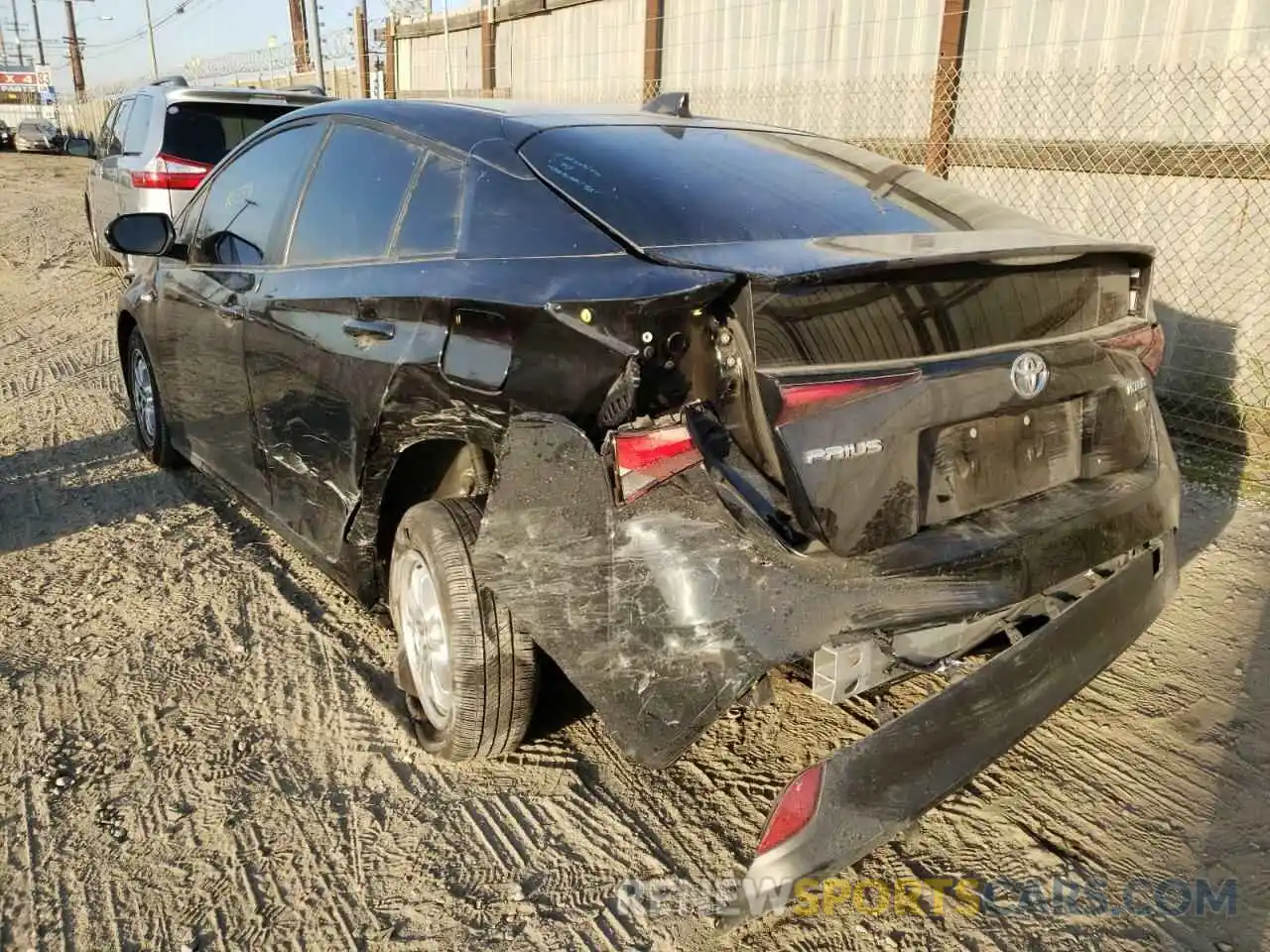 3 Photograph of a damaged car JTDKAMFU1M3142997 TOYOTA PRIUS 2021