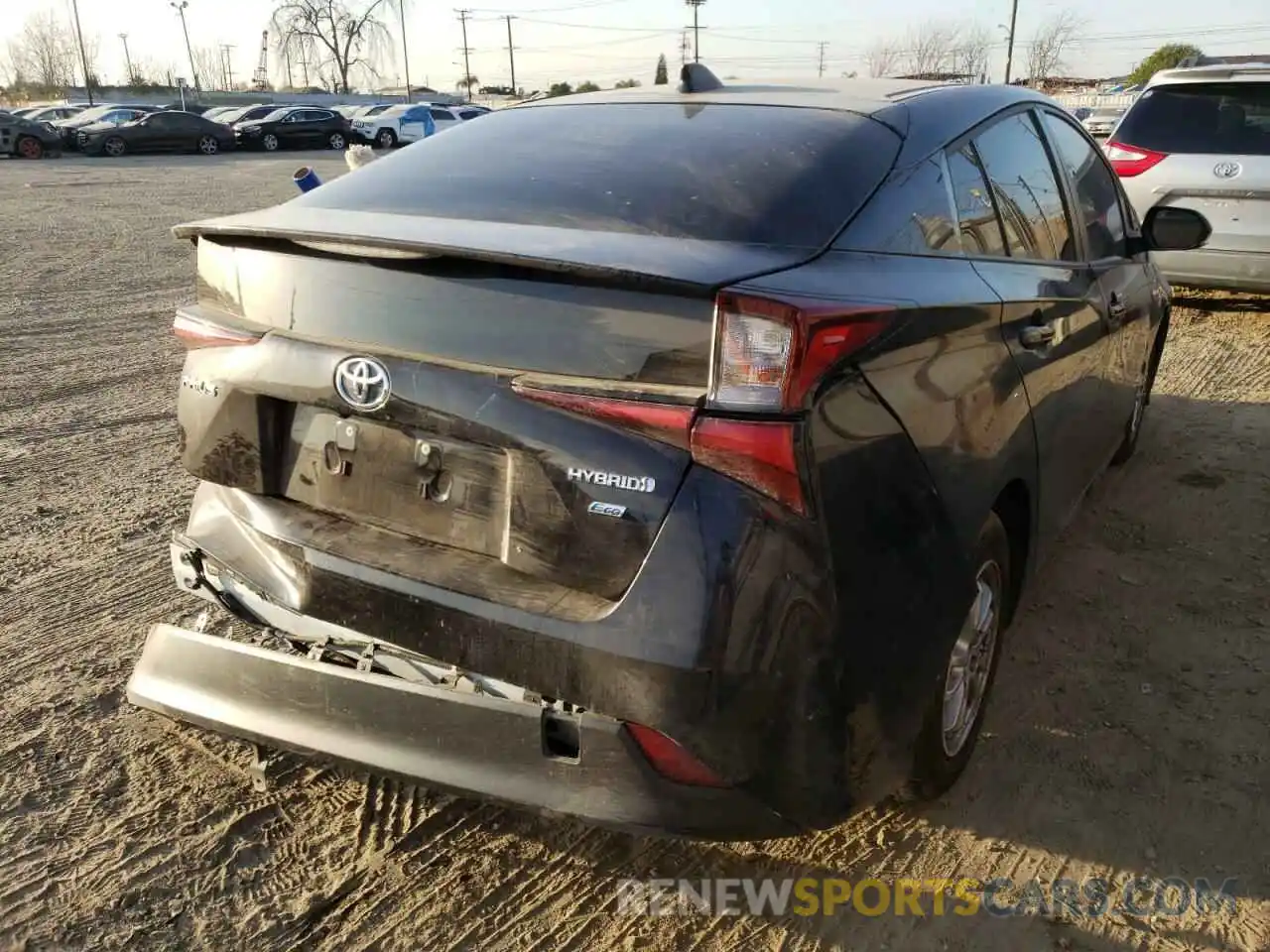 4 Photograph of a damaged car JTDKAMFU1M3142997 TOYOTA PRIUS 2021