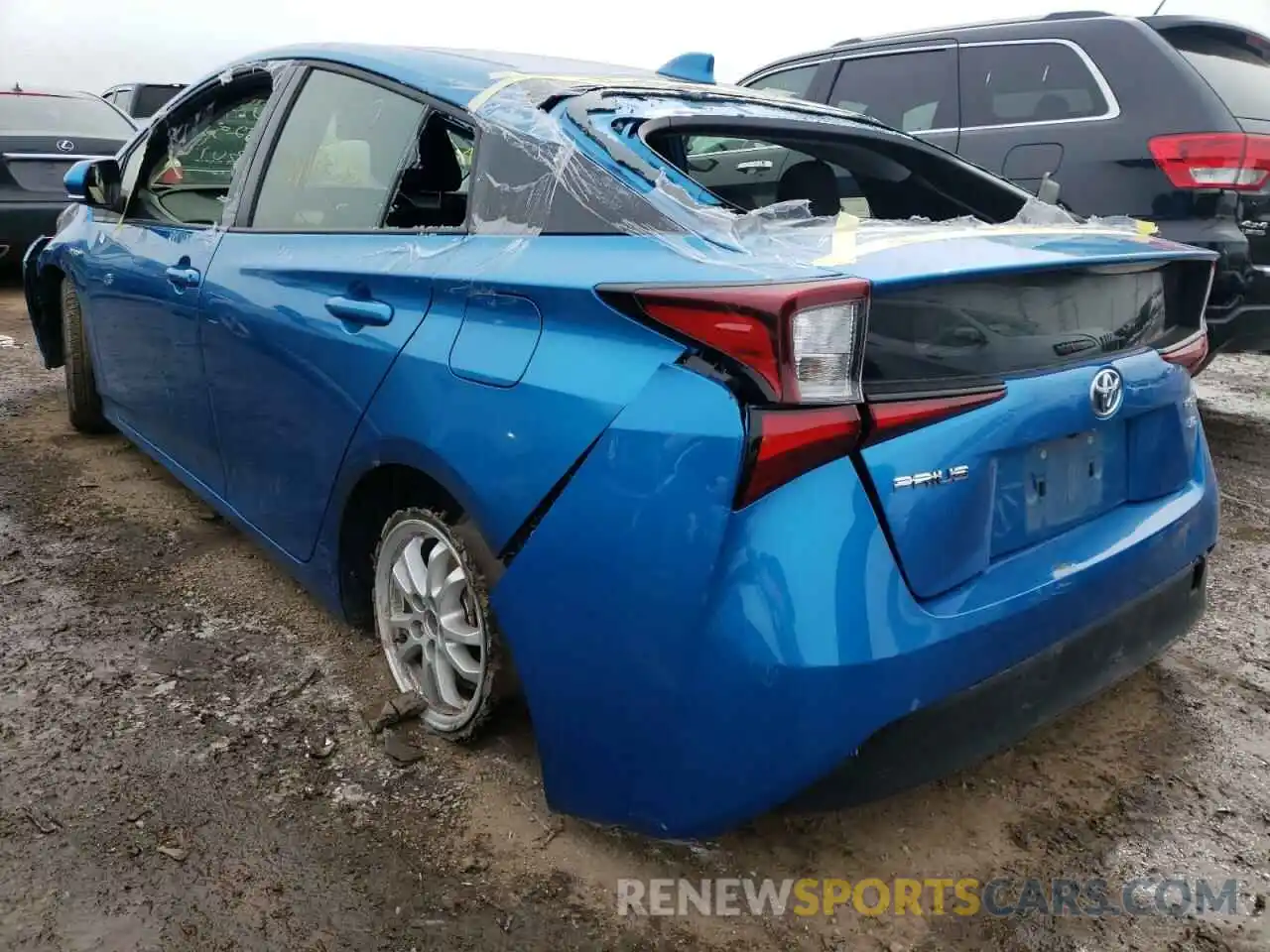 3 Photograph of a damaged car JTDKAMFU1M3143924 TOYOTA PRIUS 2021