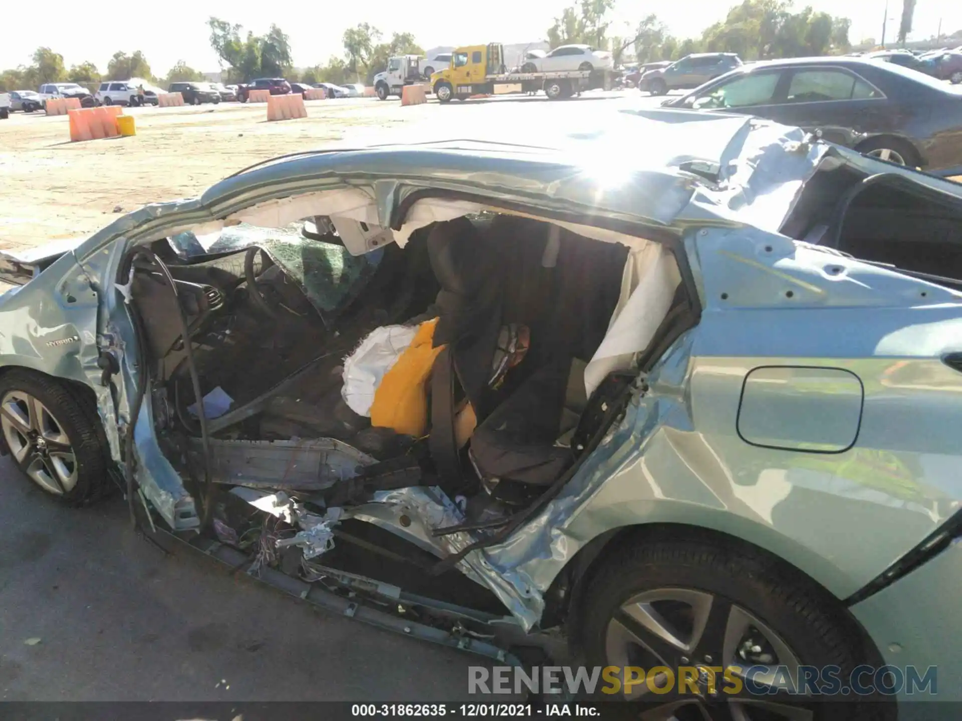 6 Photograph of a damaged car JTDKAMFU1M3144555 TOYOTA PRIUS 2021