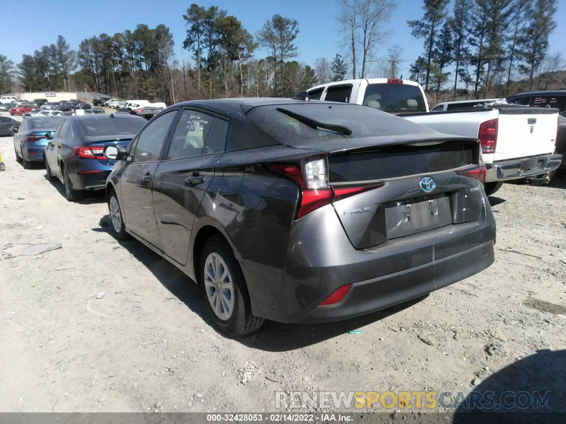 3 Photograph of a damaged car JTDKAMFU1M3146600 TOYOTA PRIUS 2021