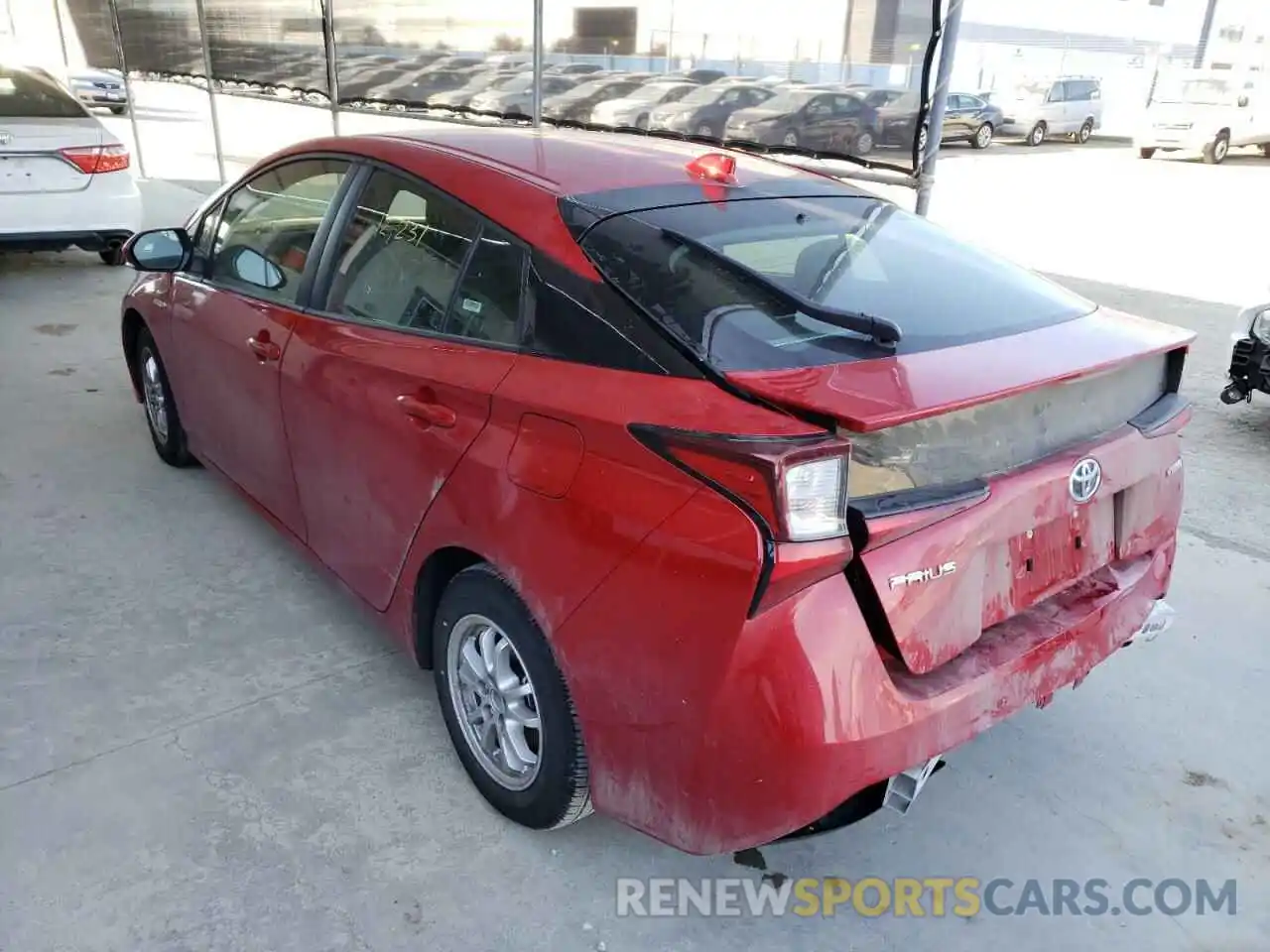 3 Photograph of a damaged car JTDKAMFU1M3149528 TOYOTA PRIUS 2021