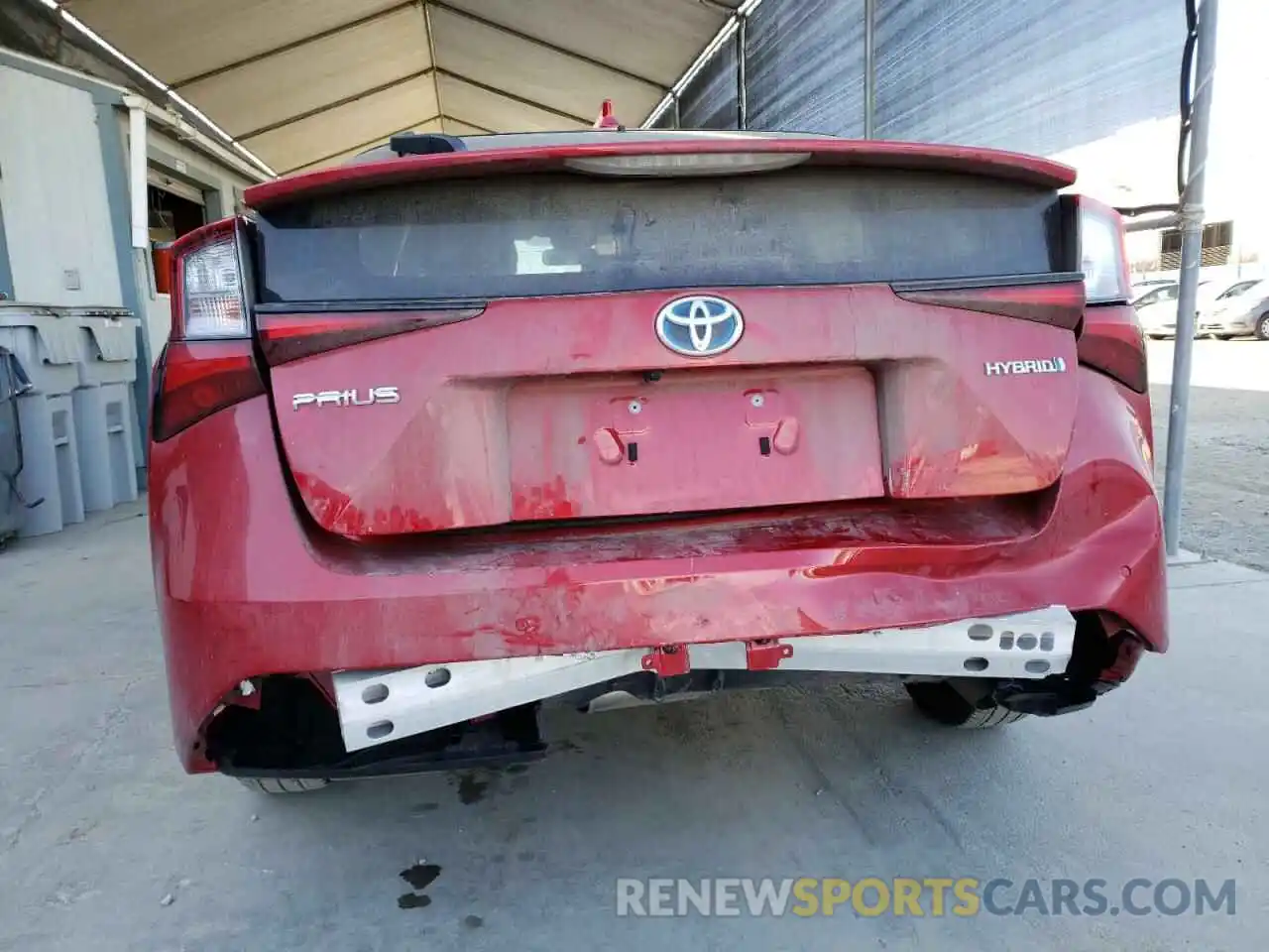 9 Photograph of a damaged car JTDKAMFU1M3149528 TOYOTA PRIUS 2021