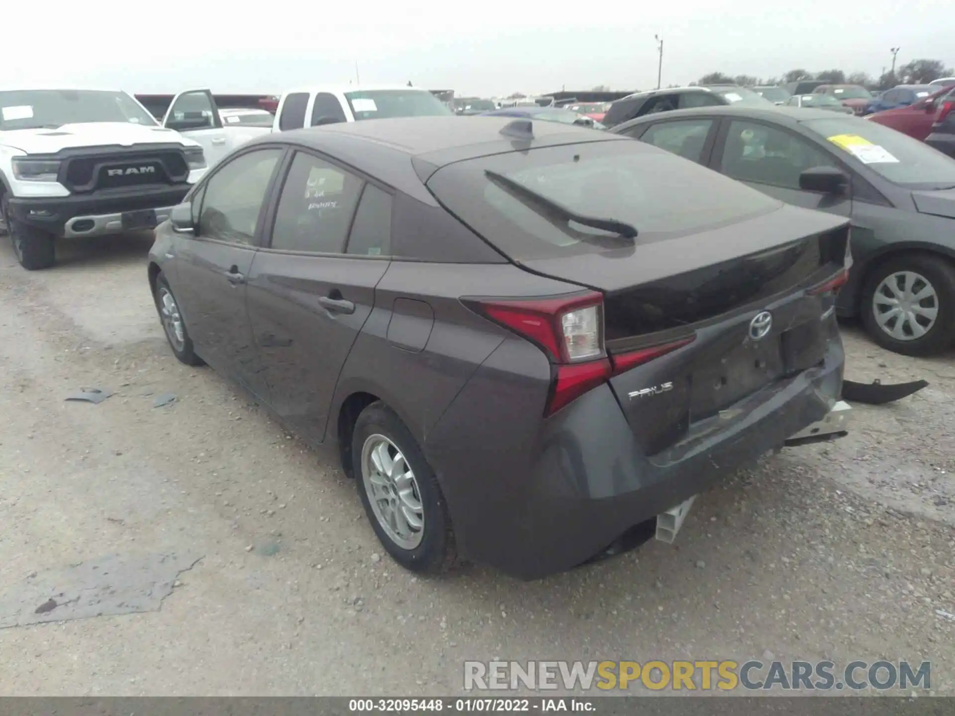 3 Photograph of a damaged car JTDKAMFU1M3152901 TOYOTA PRIUS 2021