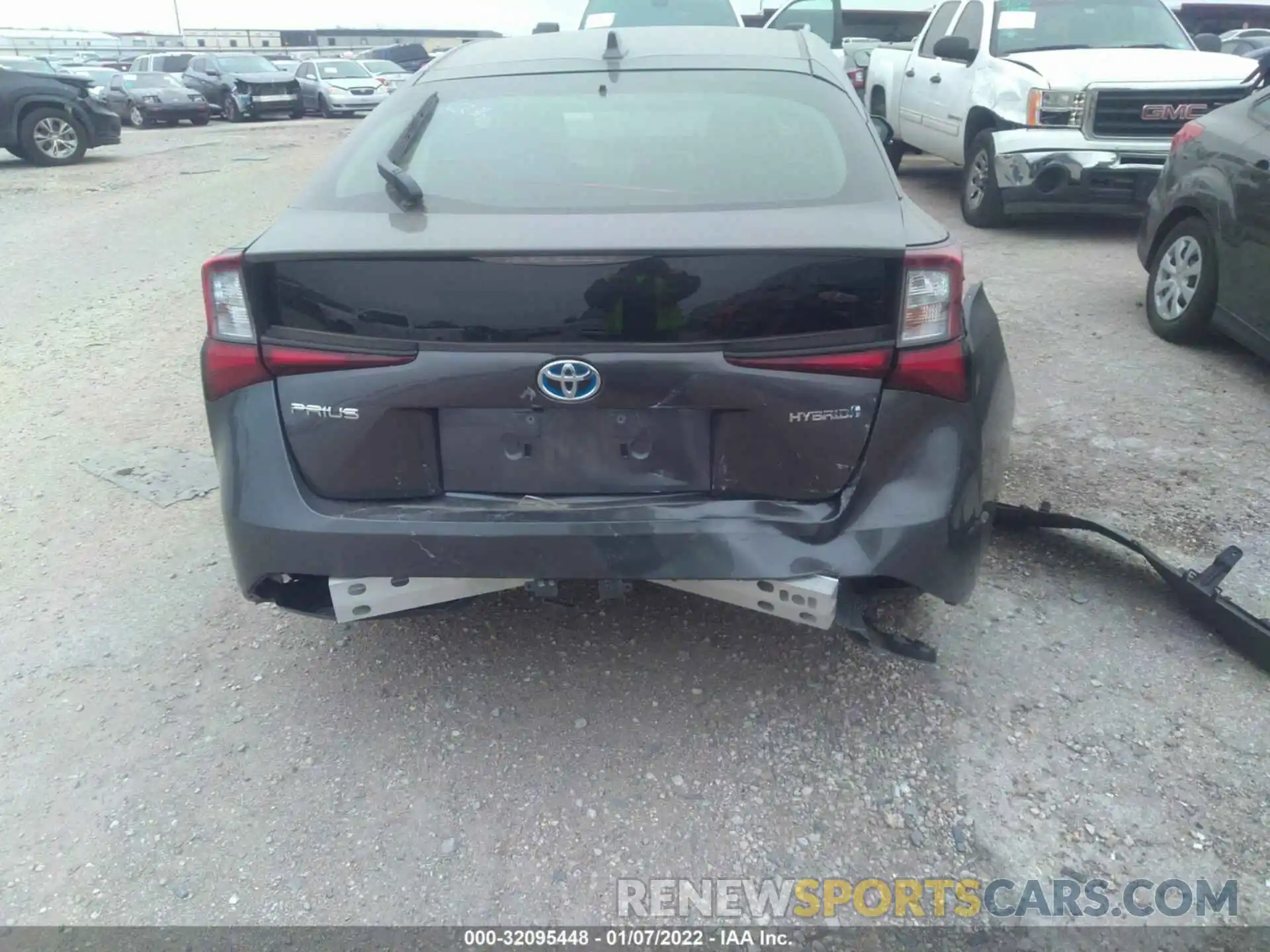 6 Photograph of a damaged car JTDKAMFU1M3152901 TOYOTA PRIUS 2021