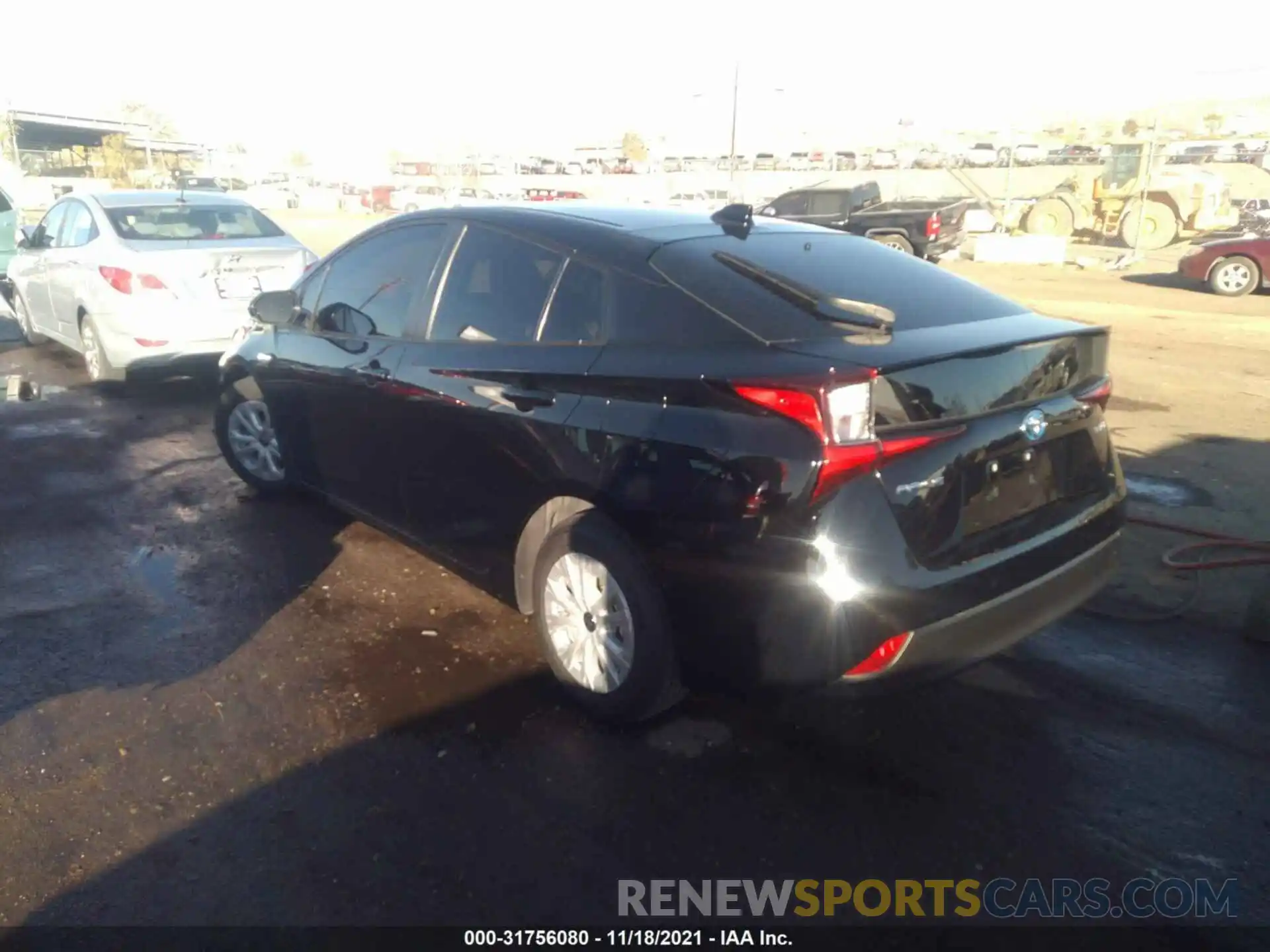 3 Photograph of a damaged car JTDKAMFU2M3126629 TOYOTA PRIUS 2021