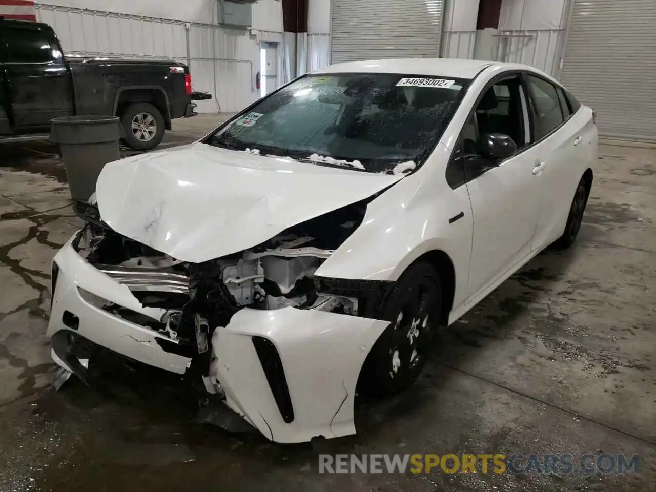 2 Photograph of a damaged car JTDKAMFU2M3127215 TOYOTA PRIUS 2021