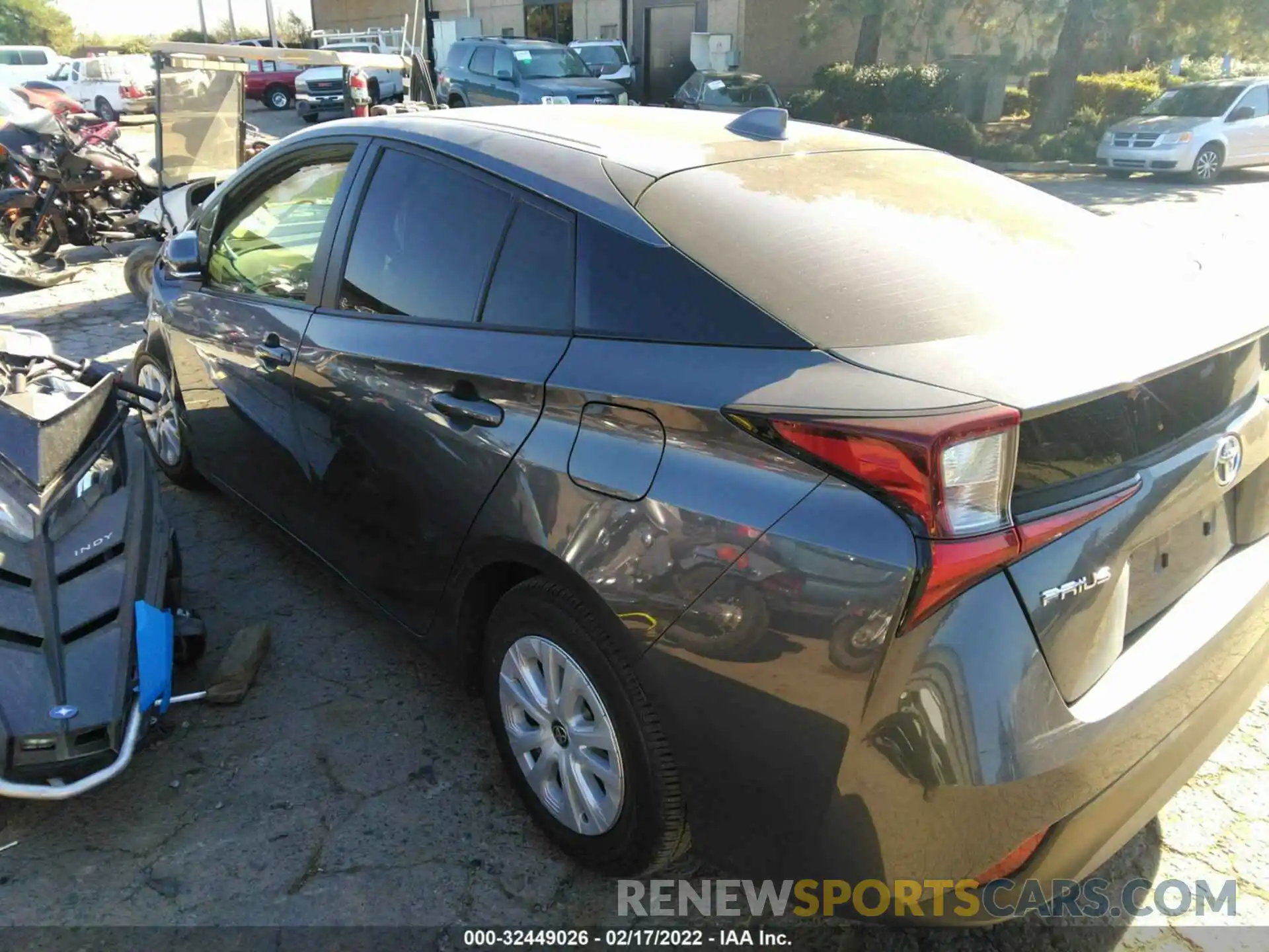 3 Photograph of a damaged car JTDKAMFU2M3127344 TOYOTA PRIUS 2021