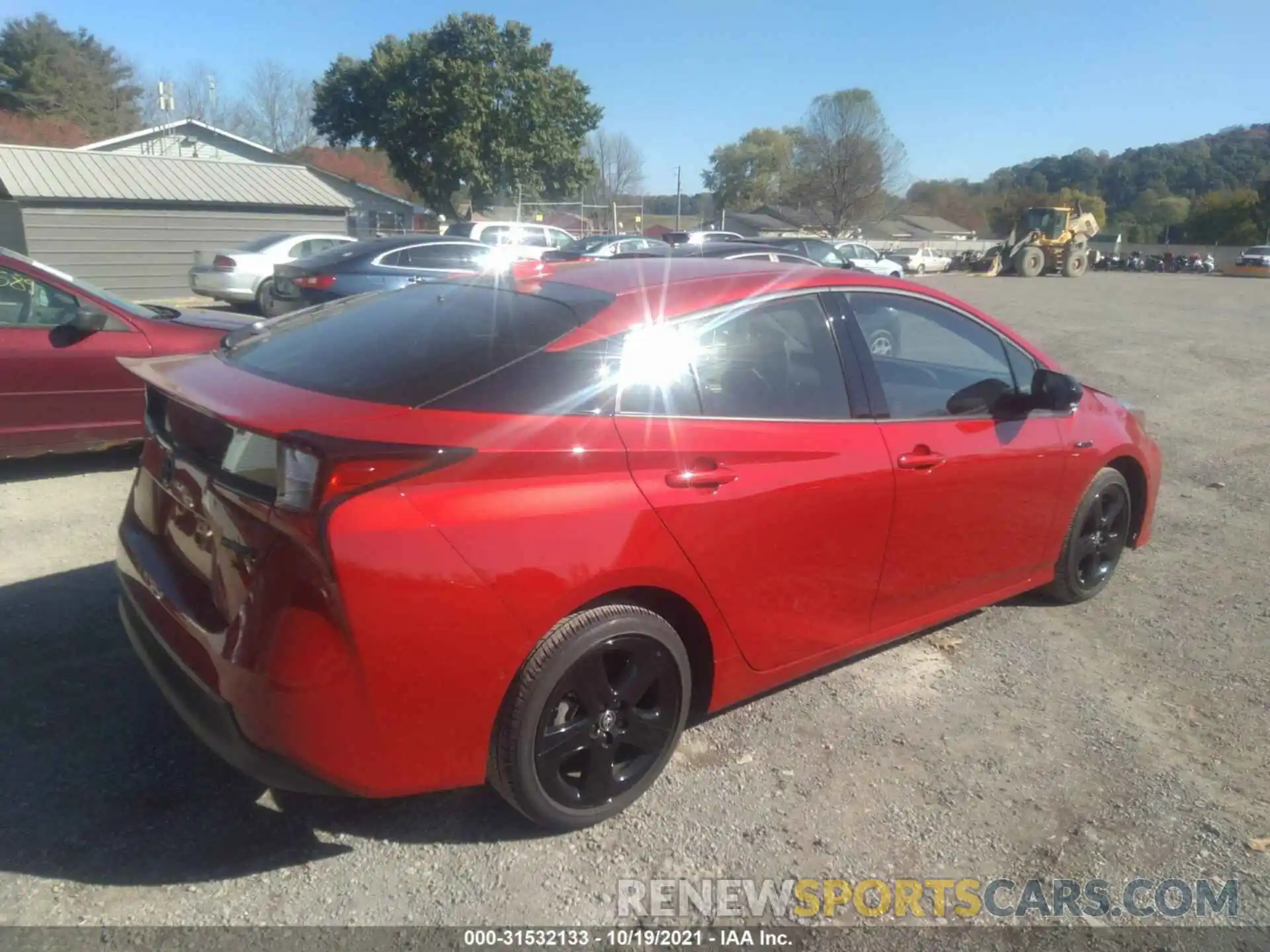 4 Photograph of a damaged car JTDKAMFU2M3128137 TOYOTA PRIUS 2021