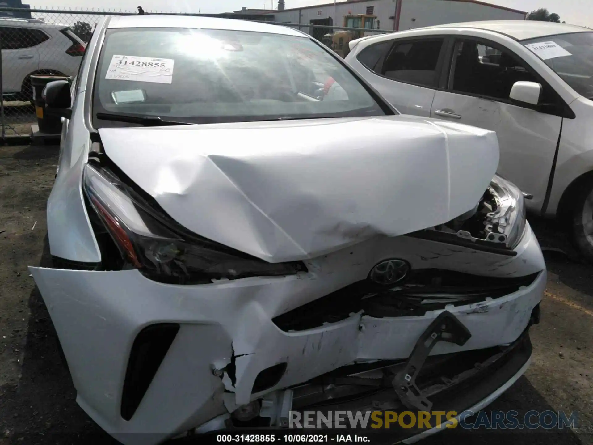 4 Photograph of a damaged car JTDKAMFU2M3128347 TOYOTA PRIUS 2021