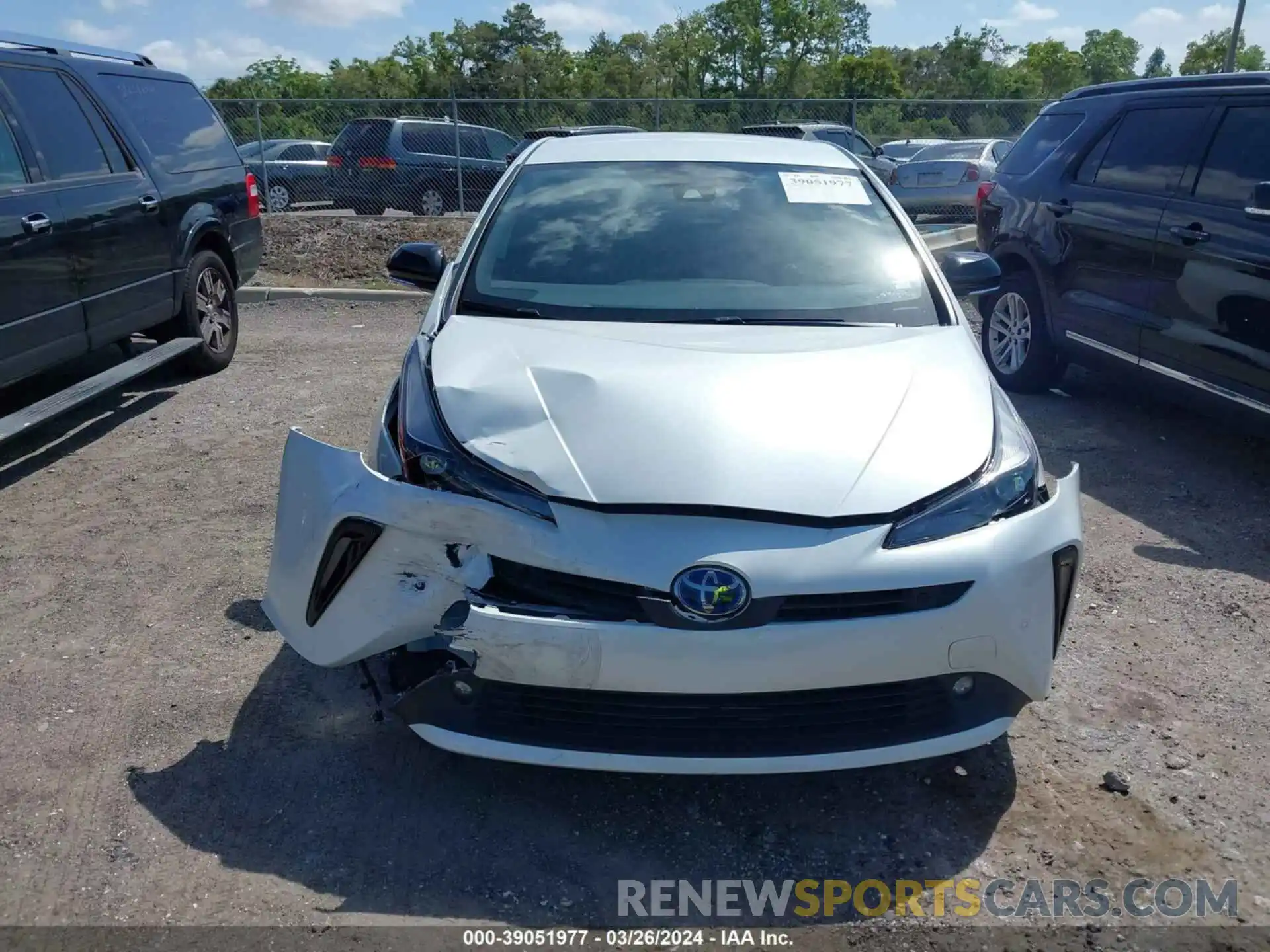 12 Photograph of a damaged car JTDKAMFU2M3128591 TOYOTA PRIUS 2021