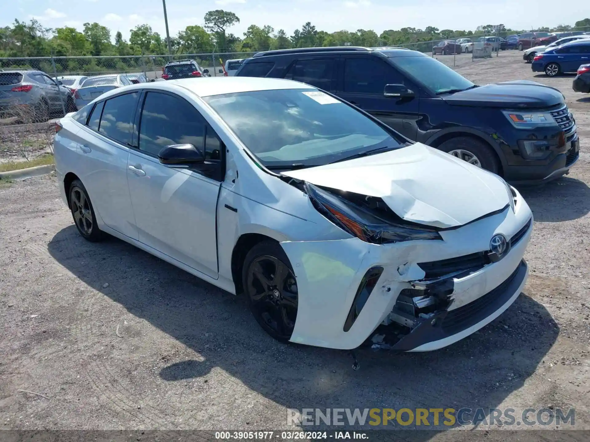 6 Photograph of a damaged car JTDKAMFU2M3128591 TOYOTA PRIUS 2021