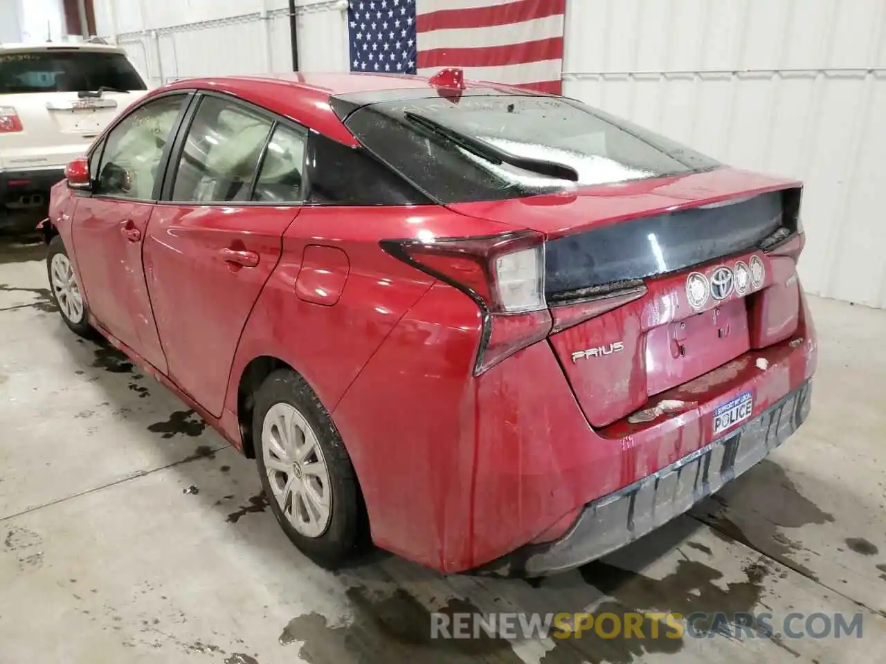 3 Photograph of a damaged car JTDKAMFU2M3130583 TOYOTA PRIUS 2021