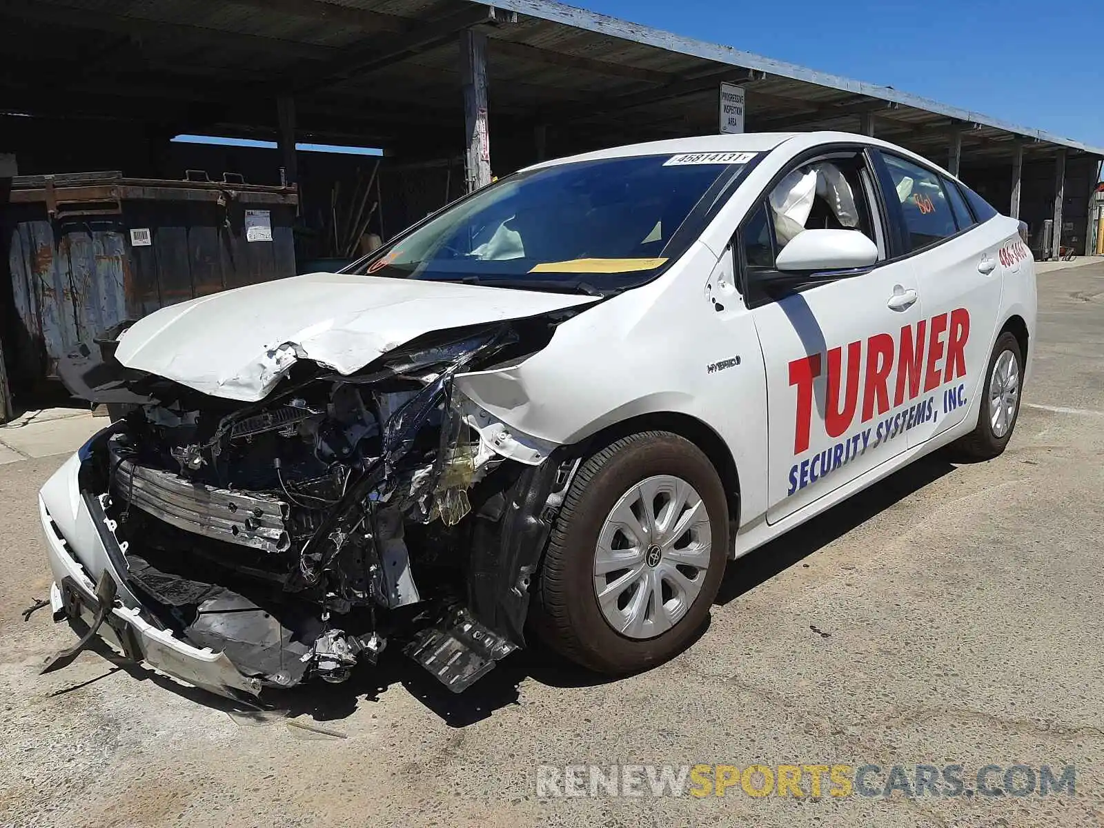 2 Photograph of a damaged car JTDKAMFU2M3133600 TOYOTA PRIUS 2021