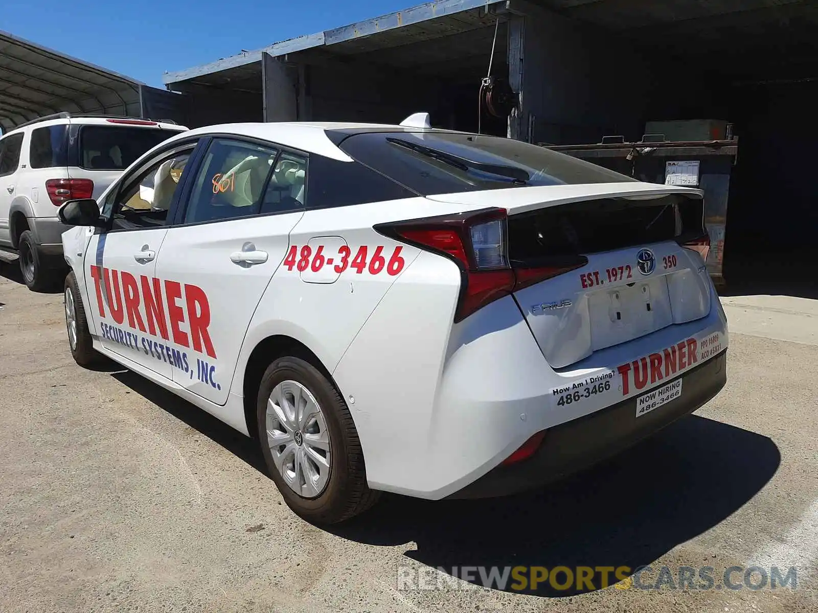 3 Photograph of a damaged car JTDKAMFU2M3133600 TOYOTA PRIUS 2021