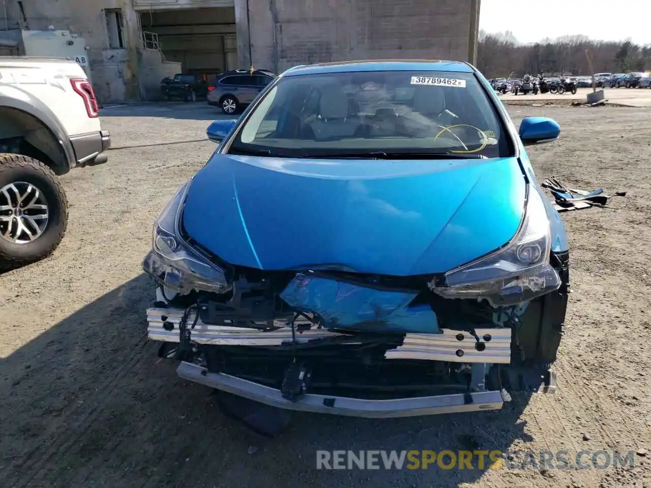 9 Photograph of a damaged car JTDKAMFU2M3136643 TOYOTA PRIUS 2021