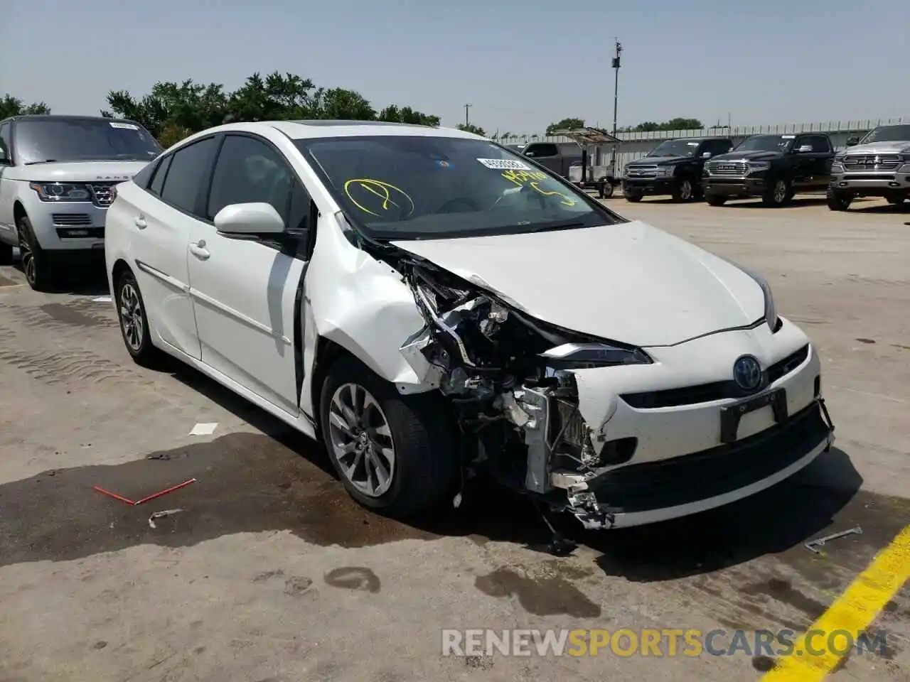 1 Photograph of a damaged car JTDKAMFU2M3145410 TOYOTA PRIUS 2021