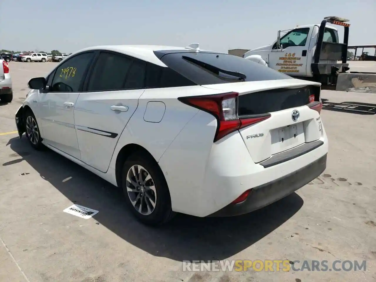 3 Photograph of a damaged car JTDKAMFU2M3145410 TOYOTA PRIUS 2021