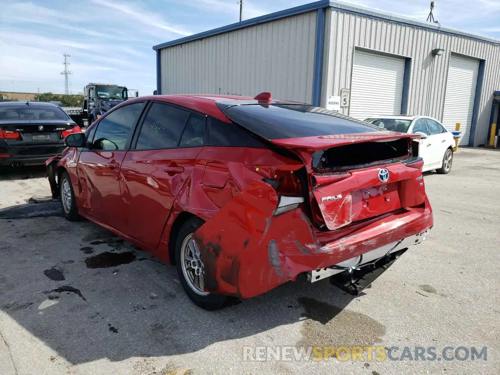 3 Photograph of a damaged car JTDKAMFU2M3147917 TOYOTA PRIUS 2021