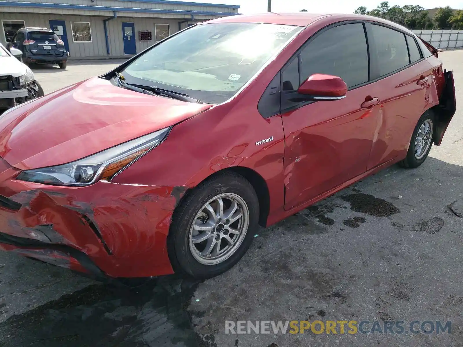 9 Photograph of a damaged car JTDKAMFU2M3147917 TOYOTA PRIUS 2021