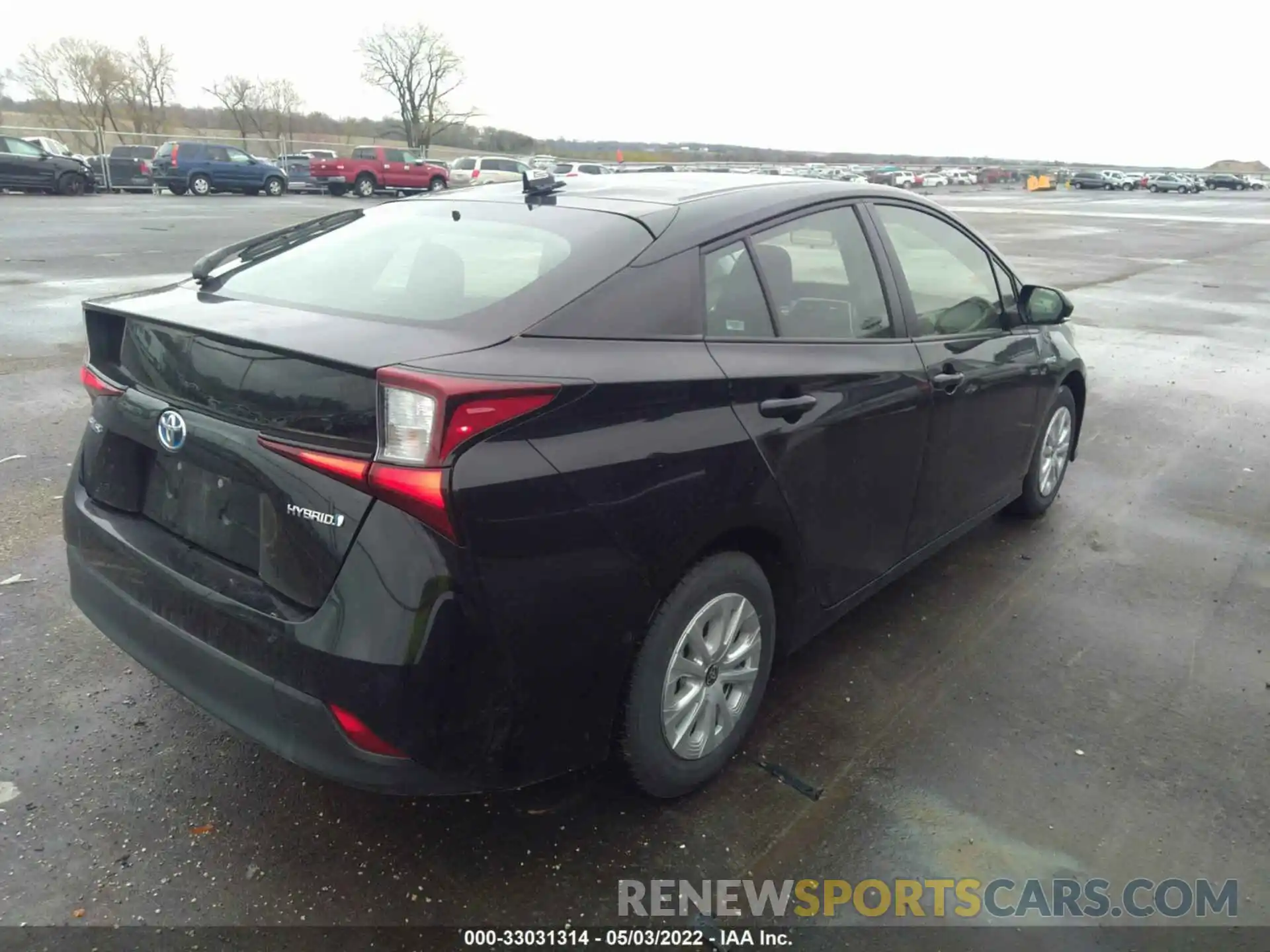 4 Photograph of a damaged car JTDKAMFU2M3147982 TOYOTA PRIUS 2021