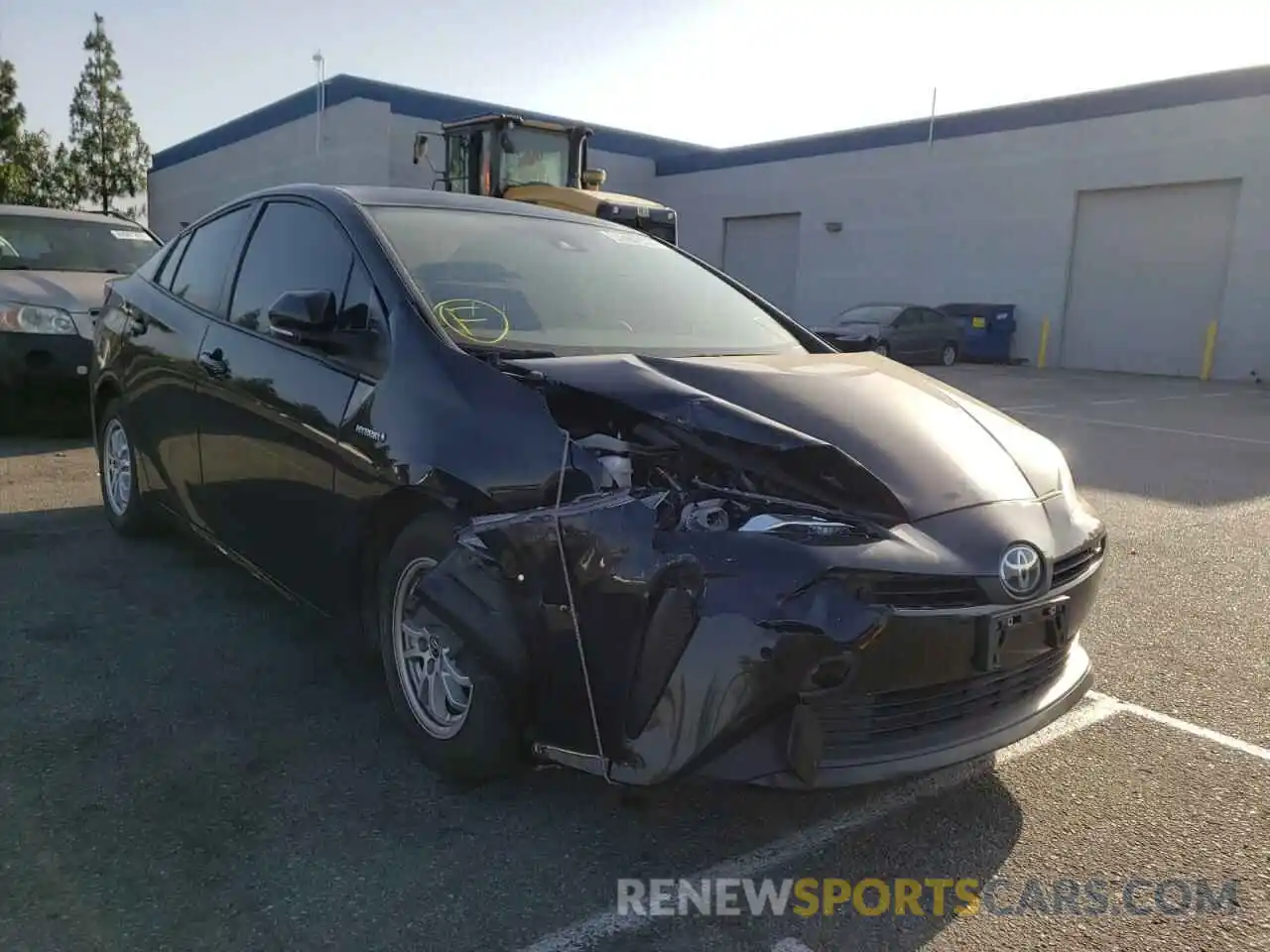 1 Photograph of a damaged car JTDKAMFU2M3148050 TOYOTA PRIUS 2021