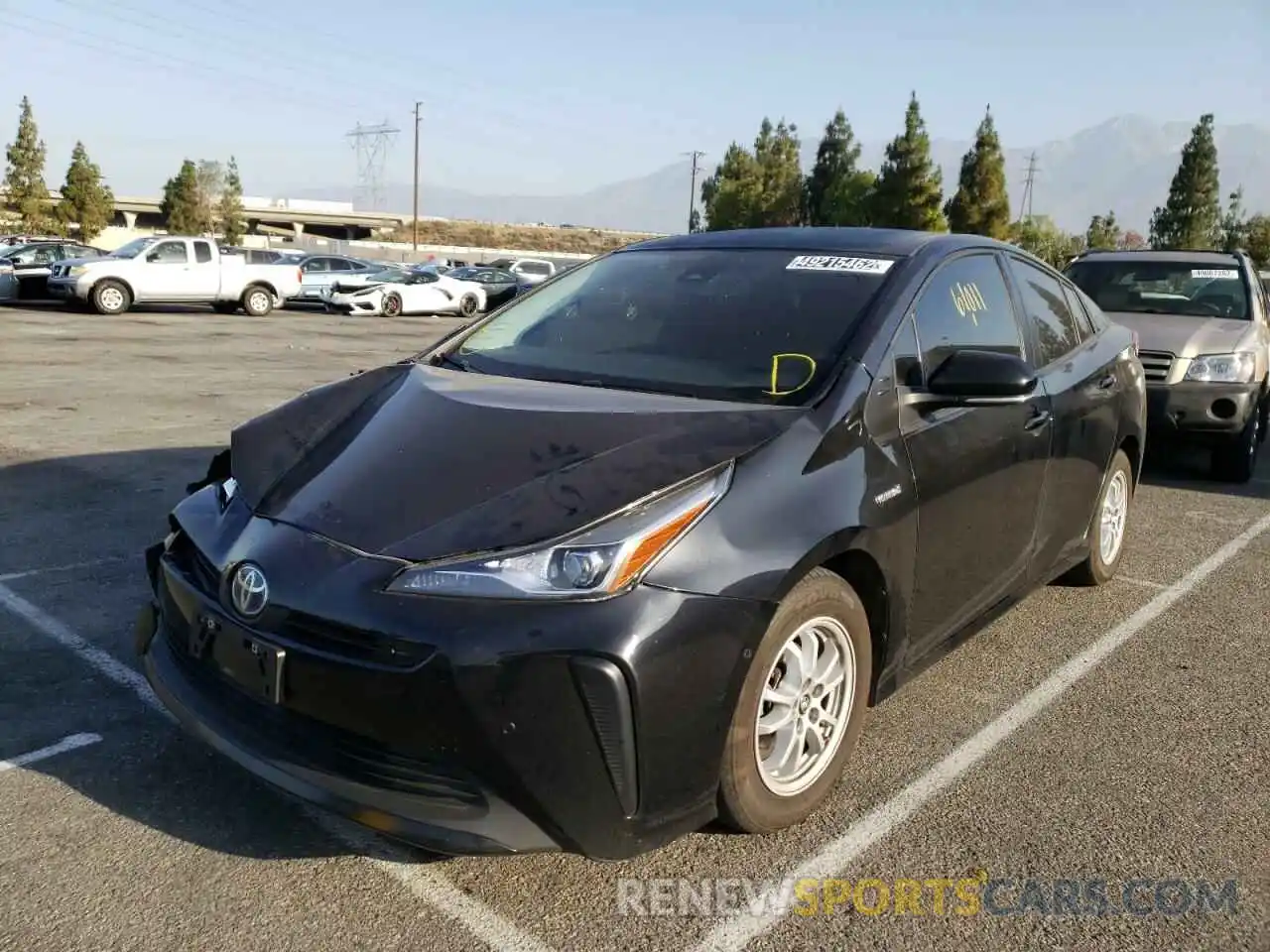 2 Photograph of a damaged car JTDKAMFU2M3148050 TOYOTA PRIUS 2021