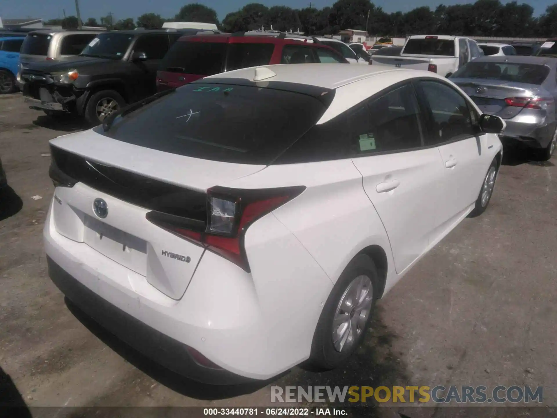 4 Photograph of a damaged car JTDKAMFU2M3148209 TOYOTA PRIUS 2021