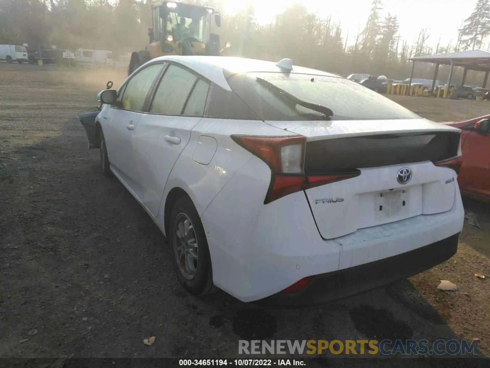 3 Photograph of a damaged car JTDKAMFU2M3149666 TOYOTA PRIUS 2021