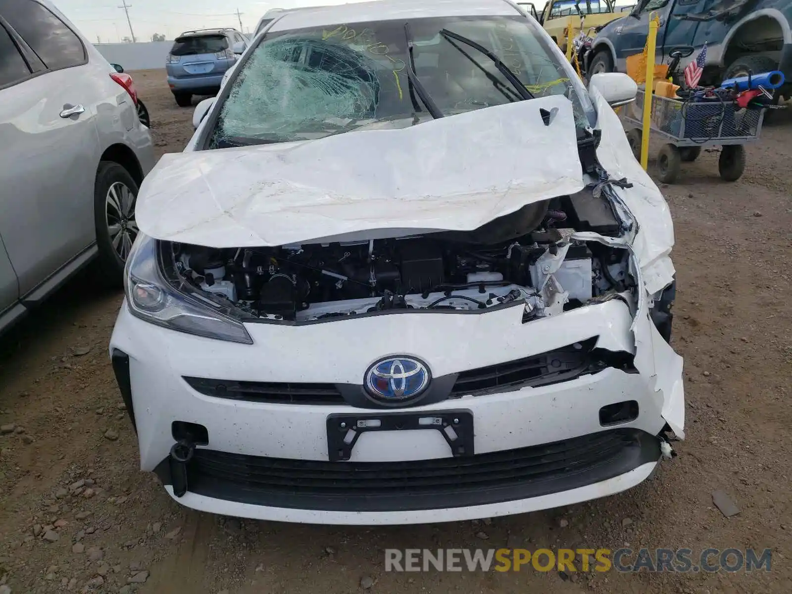 9 Photograph of a damaged car JTDKAMFU2M3151191 TOYOTA PRIUS 2021