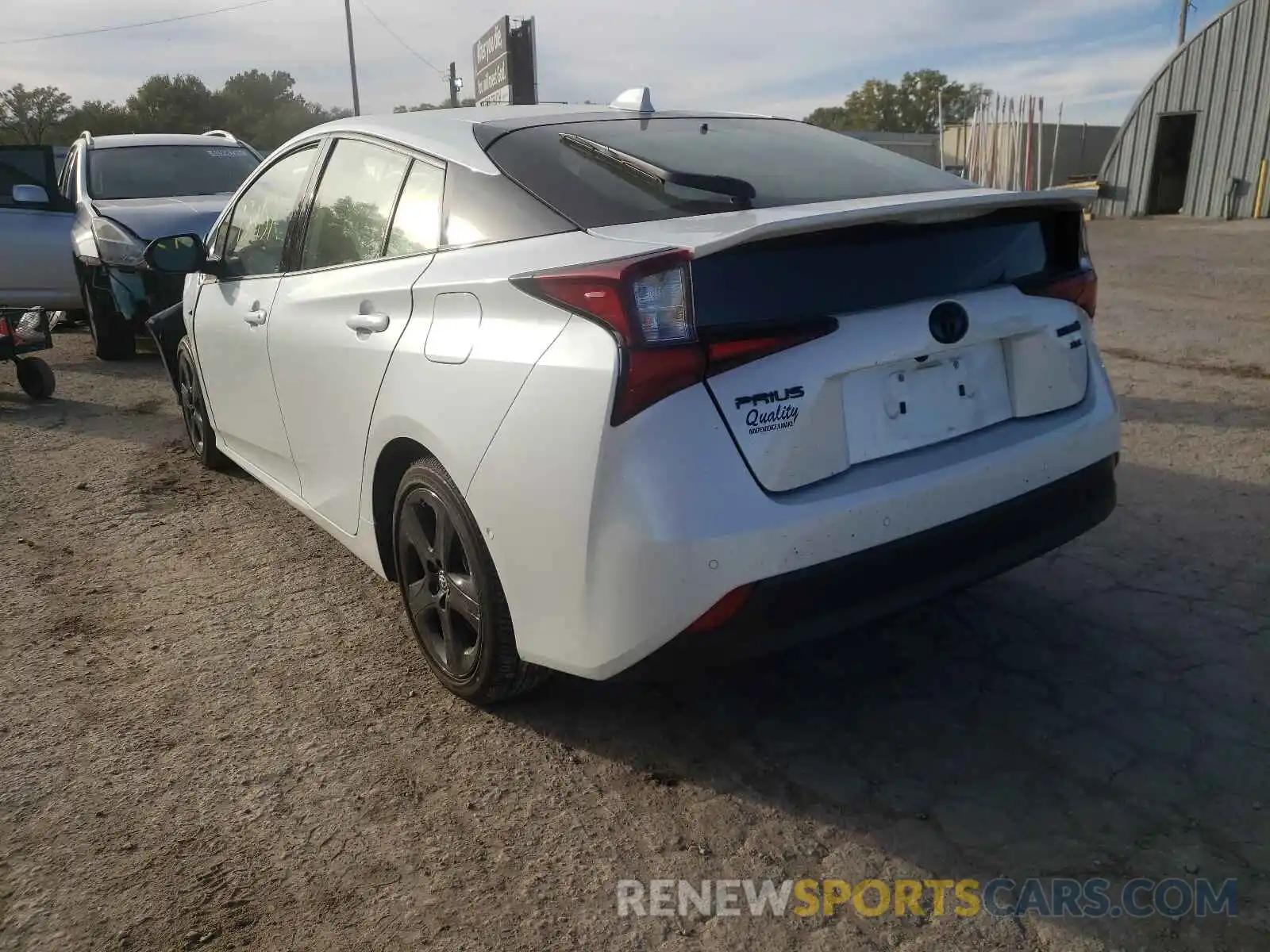 3 Photograph of a damaged car JTDKAMFU3M3127918 TOYOTA PRIUS 2021