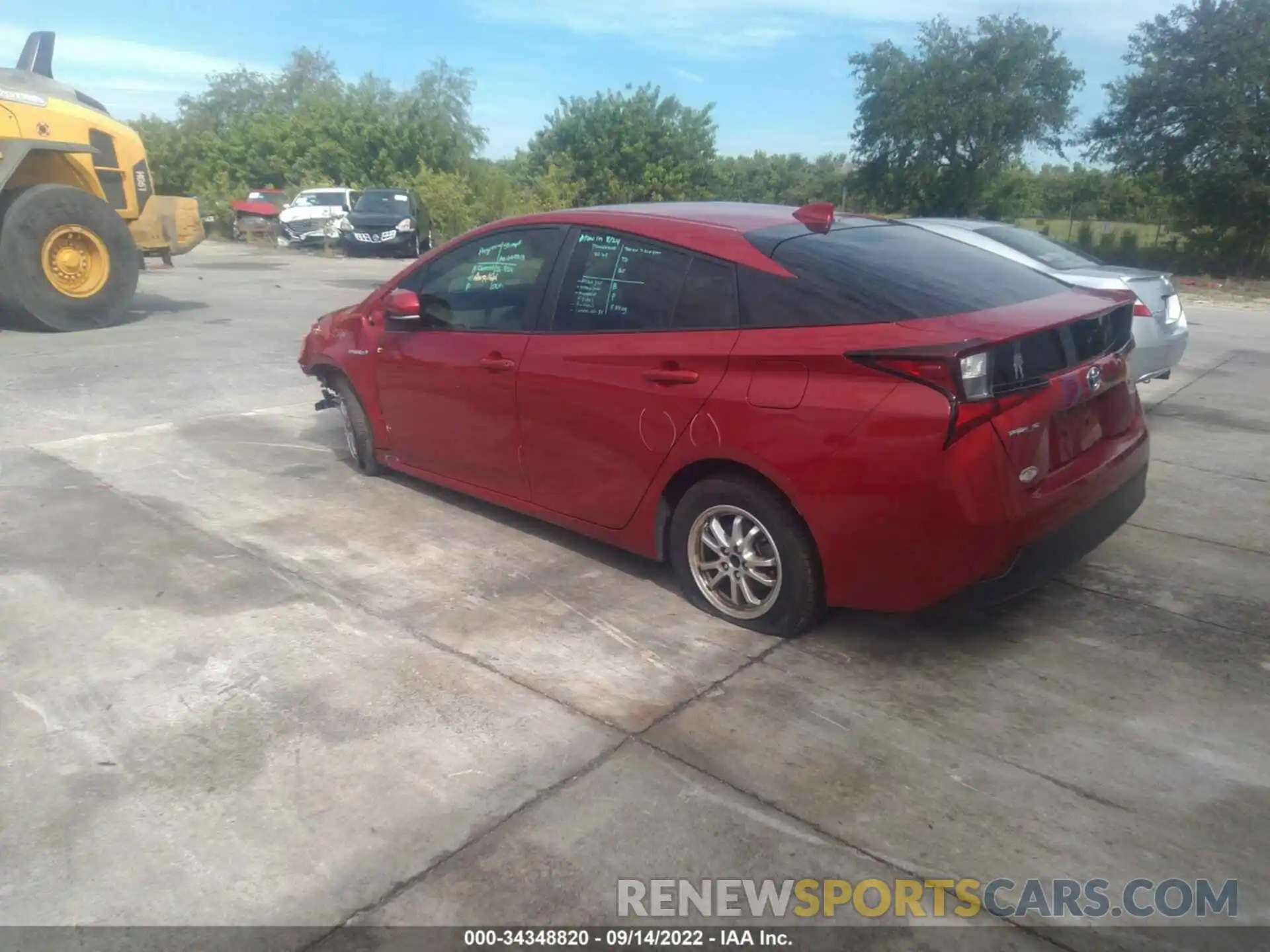 3 Photograph of a damaged car JTDKAMFU3M3128695 TOYOTA PRIUS 2021