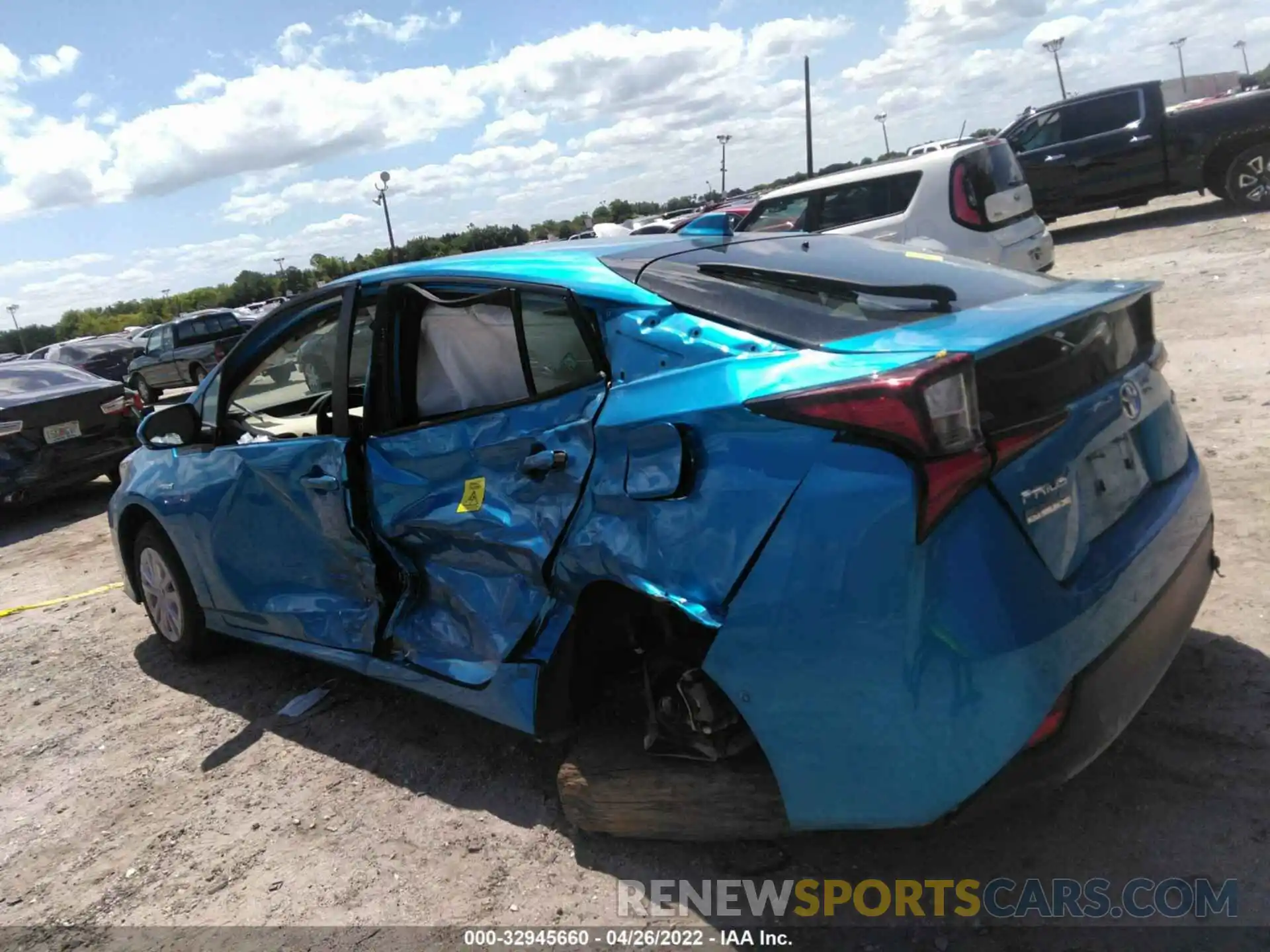 3 Photograph of a damaged car JTDKAMFU3M3130981 TOYOTA PRIUS 2021