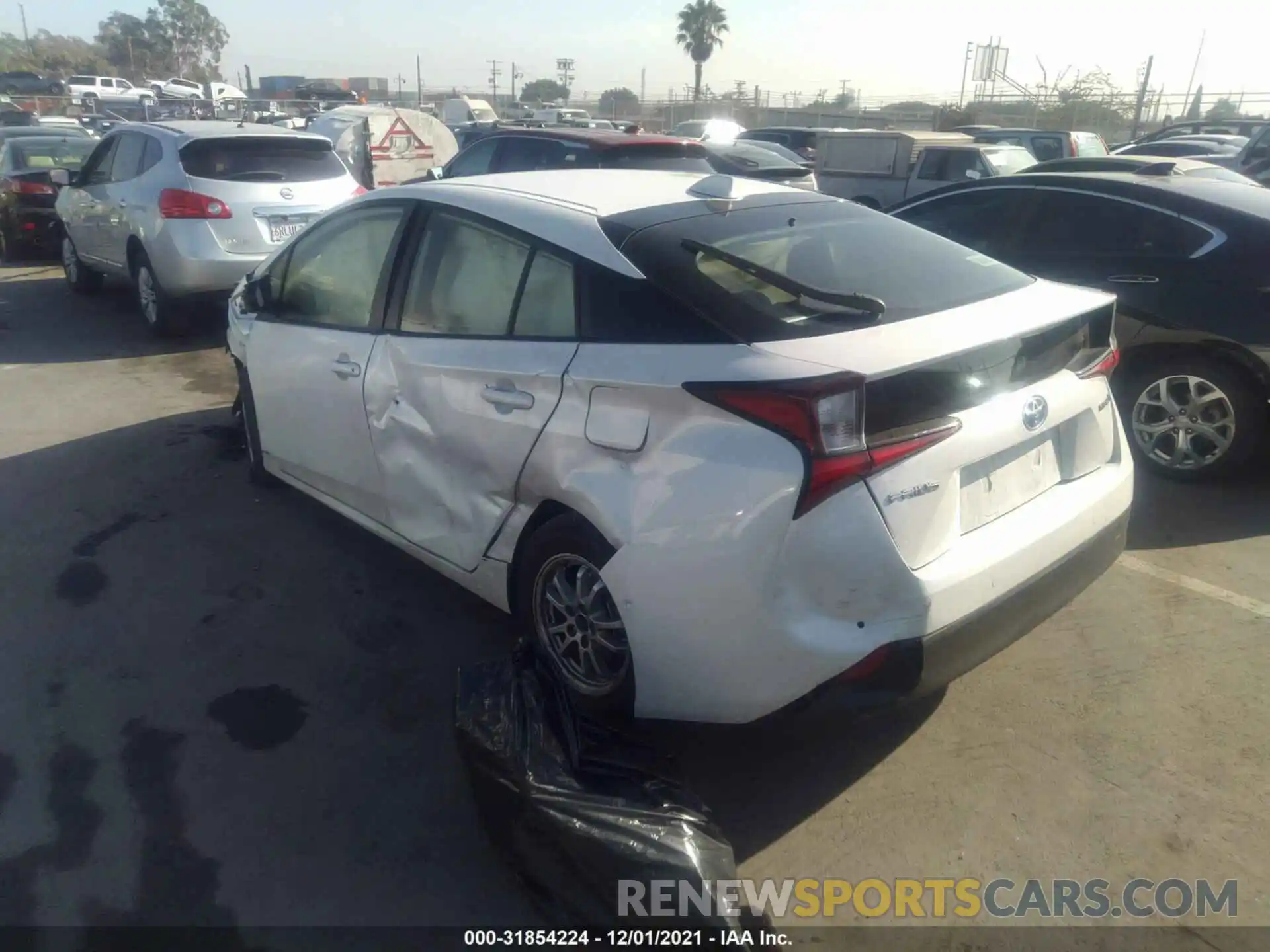 3 Photograph of a damaged car JTDKAMFU3M3132410 TOYOTA PRIUS 2021