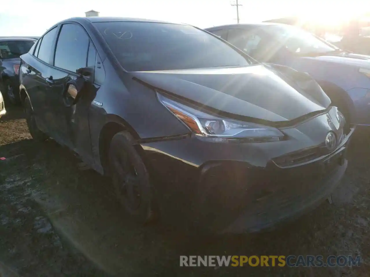 1 Photograph of a damaged car JTDKAMFU3M3133590 TOYOTA PRIUS 2021