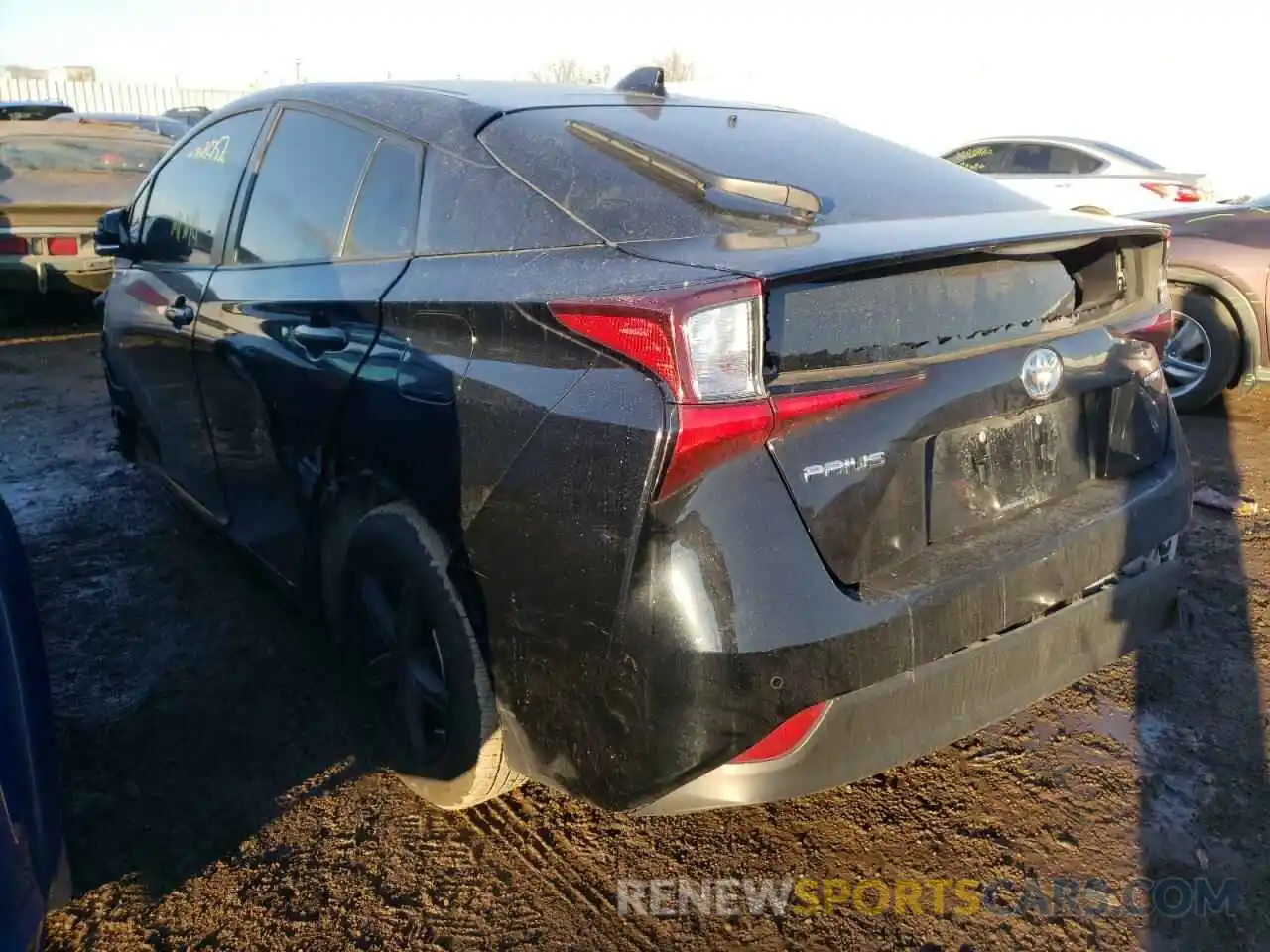 3 Photograph of a damaged car JTDKAMFU3M3133590 TOYOTA PRIUS 2021