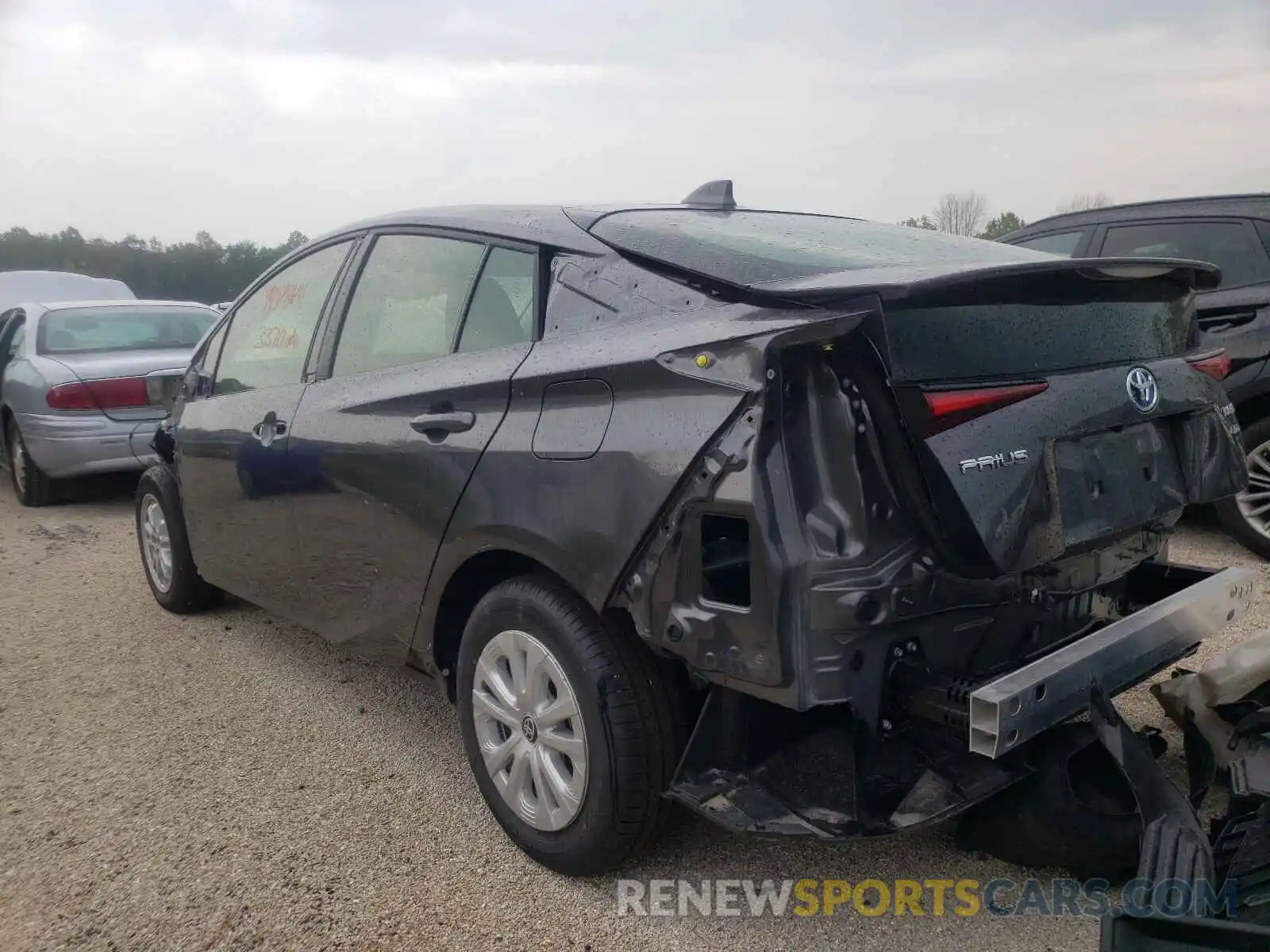 3 Photograph of a damaged car JTDKAMFU3M3140331 TOYOTA PRIUS 2021