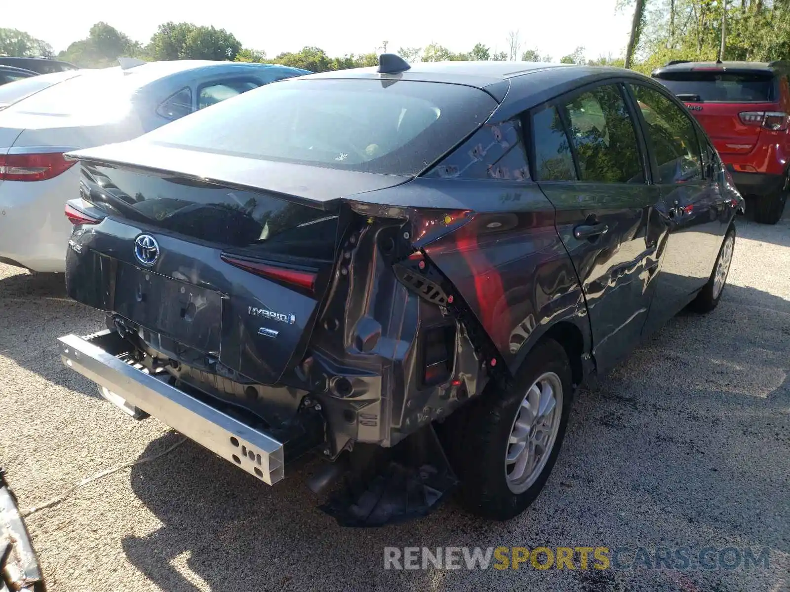 4 Photograph of a damaged car JTDKAMFU3M3140331 TOYOTA PRIUS 2021