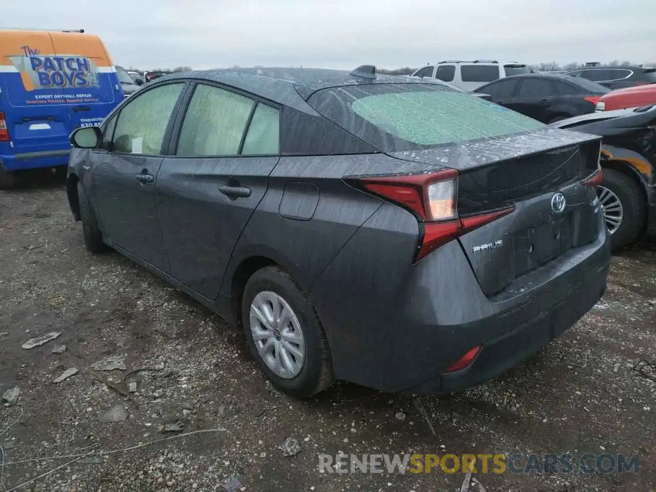 3 Photograph of a damaged car JTDKAMFU3M3140345 TOYOTA PRIUS 2021