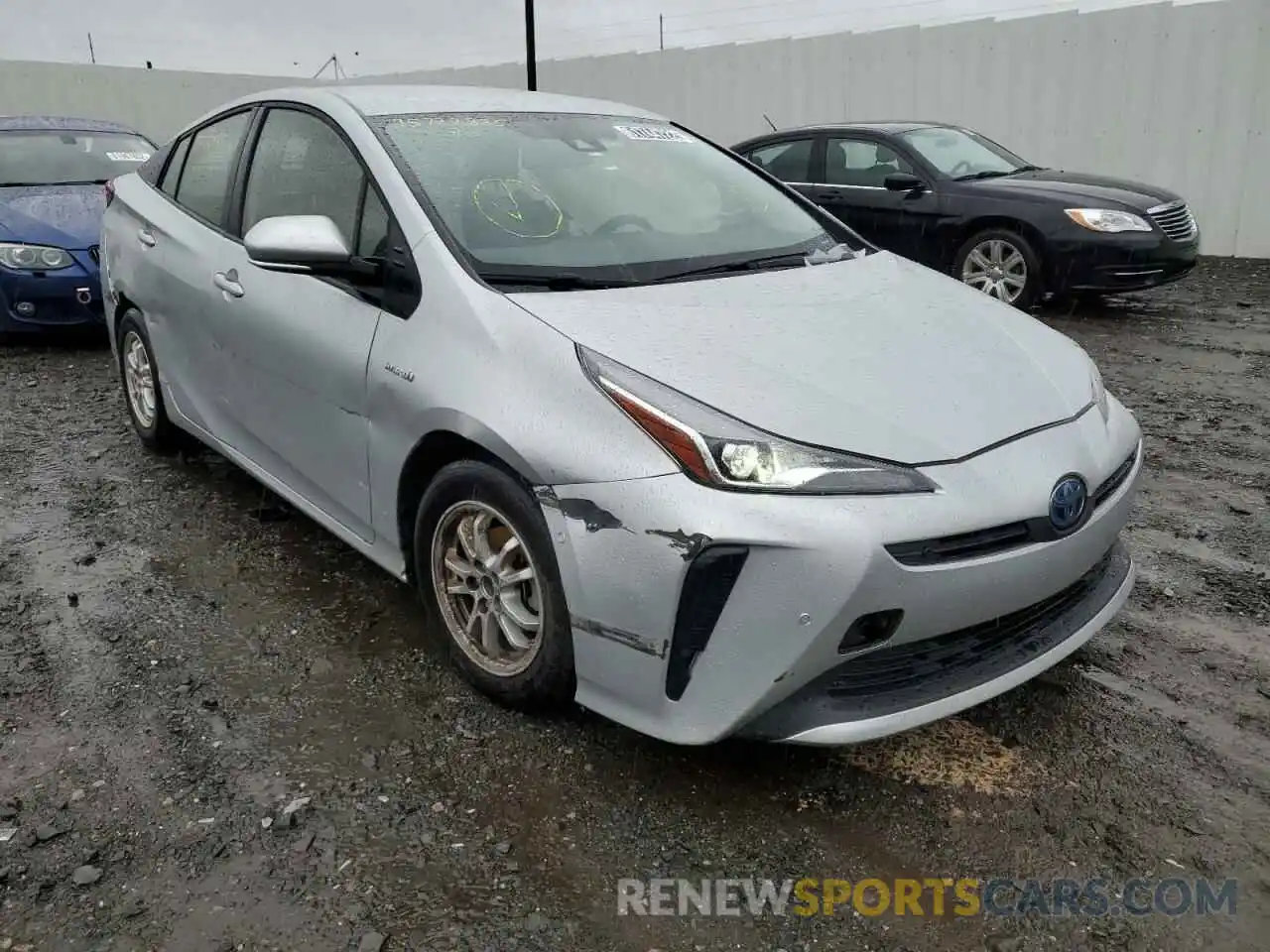 1 Photograph of a damaged car JTDKAMFU3M3141060 TOYOTA PRIUS 2021