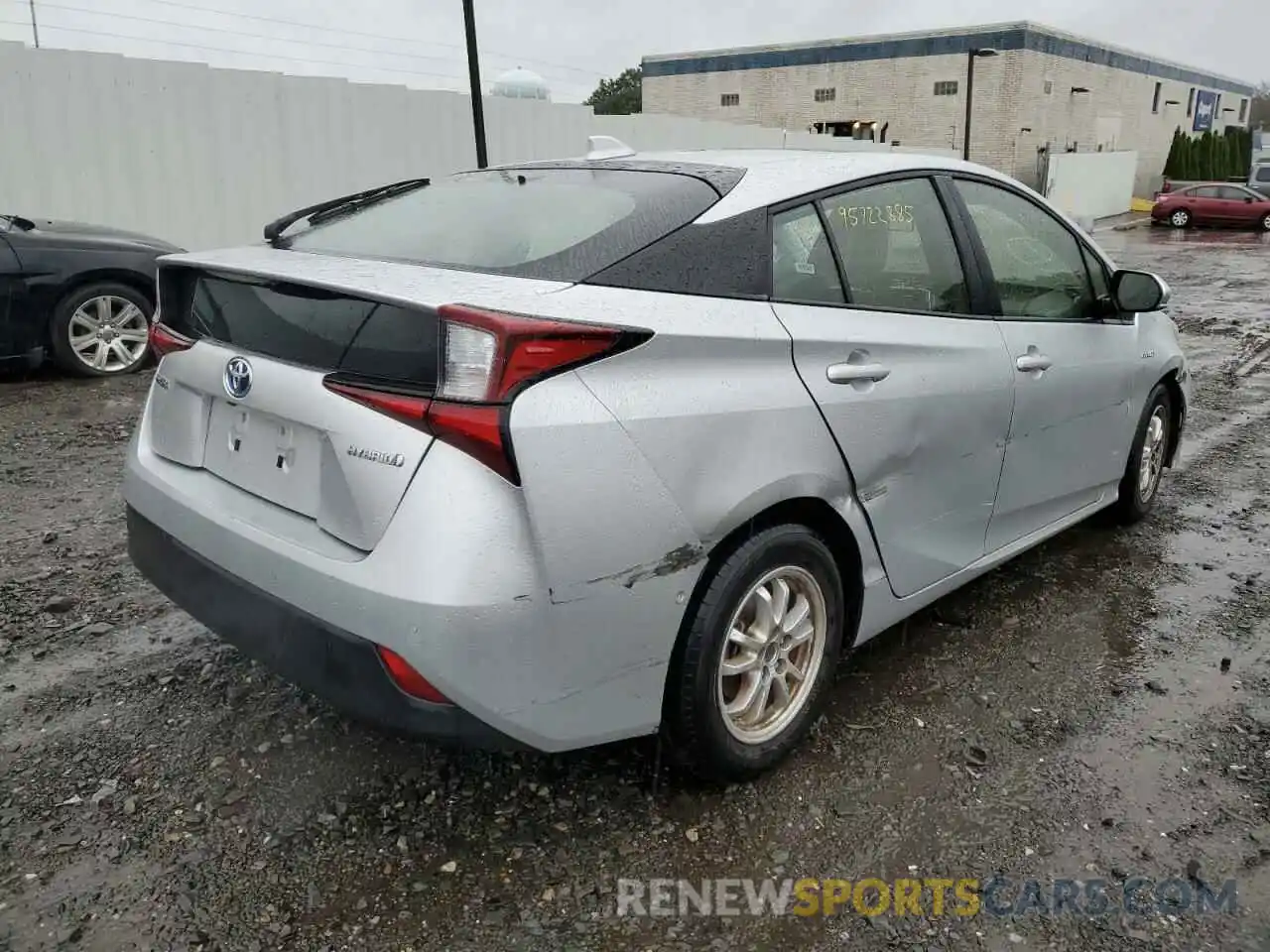 4 Photograph of a damaged car JTDKAMFU3M3141060 TOYOTA PRIUS 2021