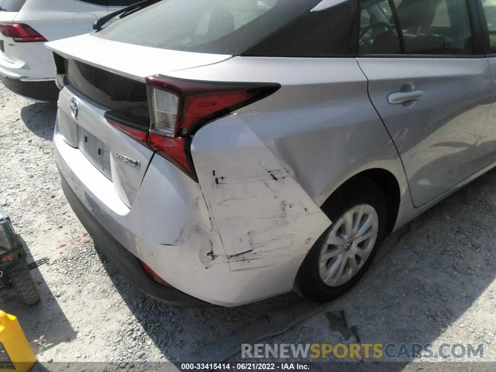 6 Photograph of a damaged car JTDKAMFU3M3141365 TOYOTA PRIUS 2021