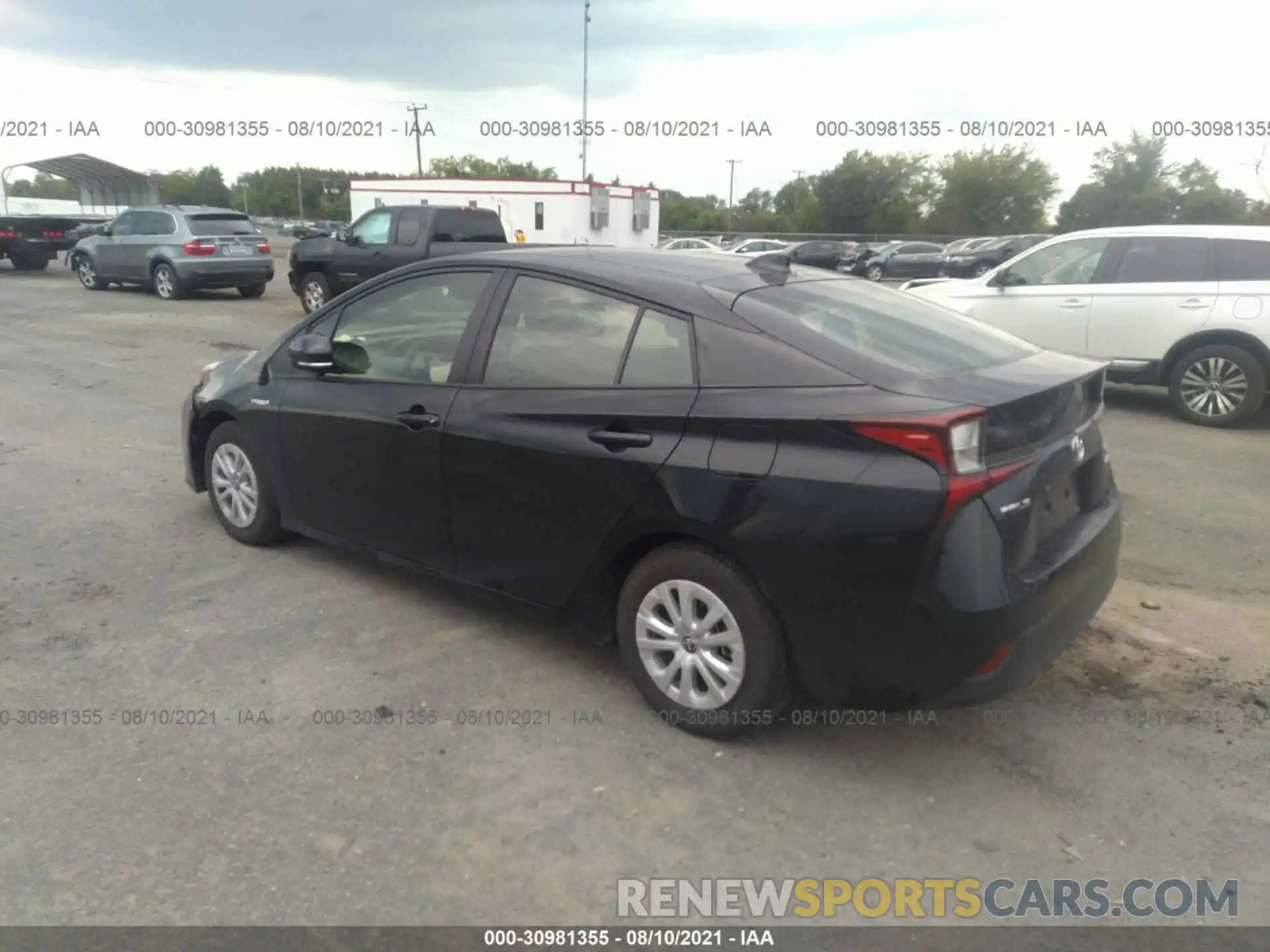 3 Photograph of a damaged car JTDKAMFU3M3141379 TOYOTA PRIUS 2021