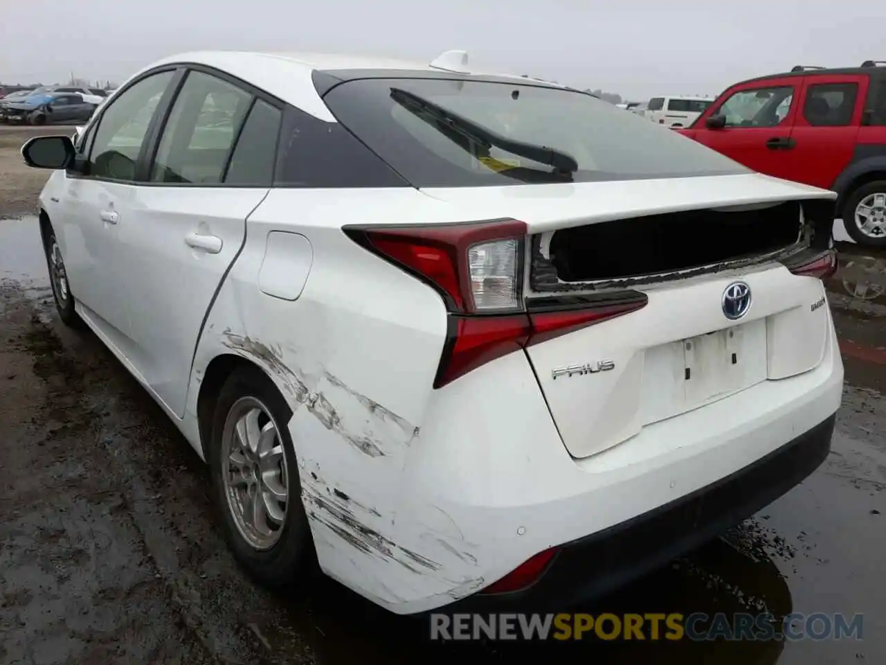 3 Photograph of a damaged car JTDKAMFU3M3141754 TOYOTA PRIUS 2021