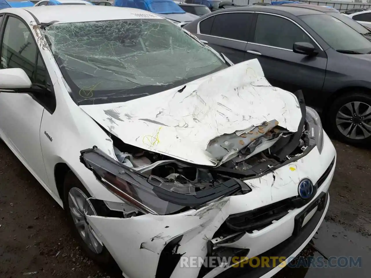 9 Photograph of a damaged car JTDKAMFU3M3141754 TOYOTA PRIUS 2021