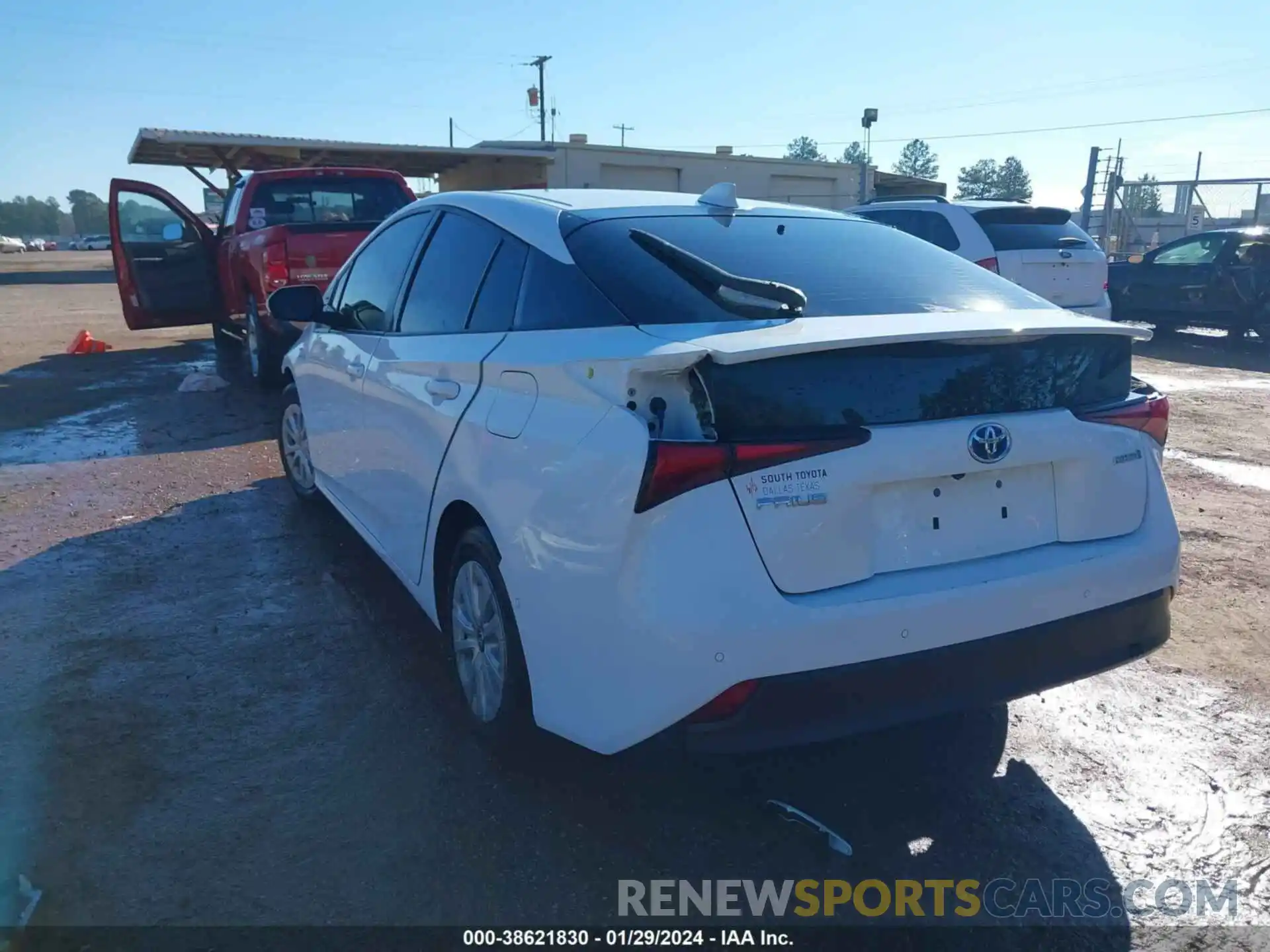 3 Photograph of a damaged car JTDKAMFU3M3142838 TOYOTA PRIUS 2021